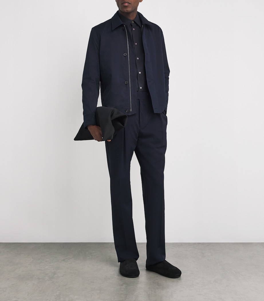 Brushed Cotton Shirt 76_SLATE Image 2