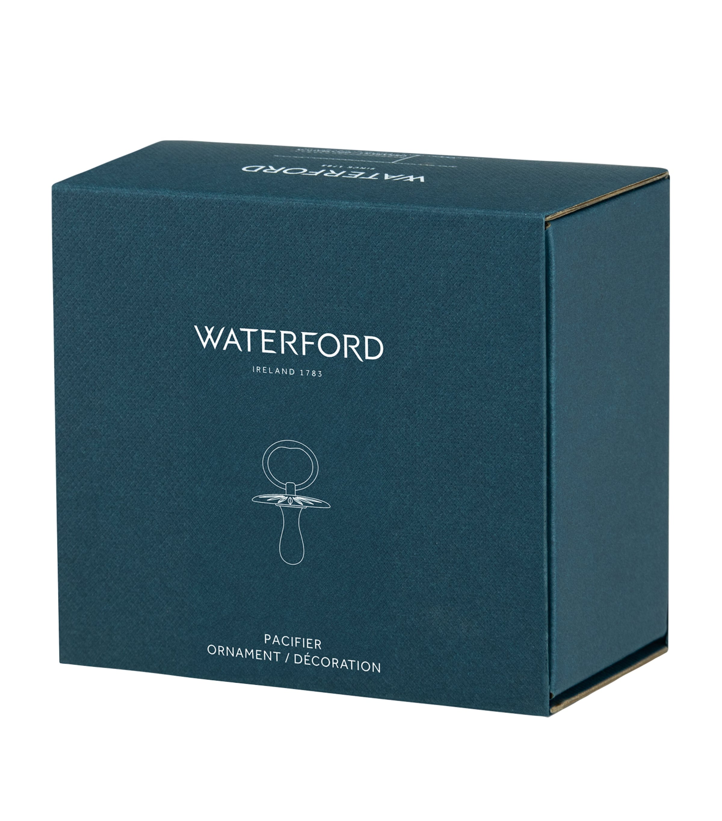 Metal Pacifier Ornament GOLD Image 2