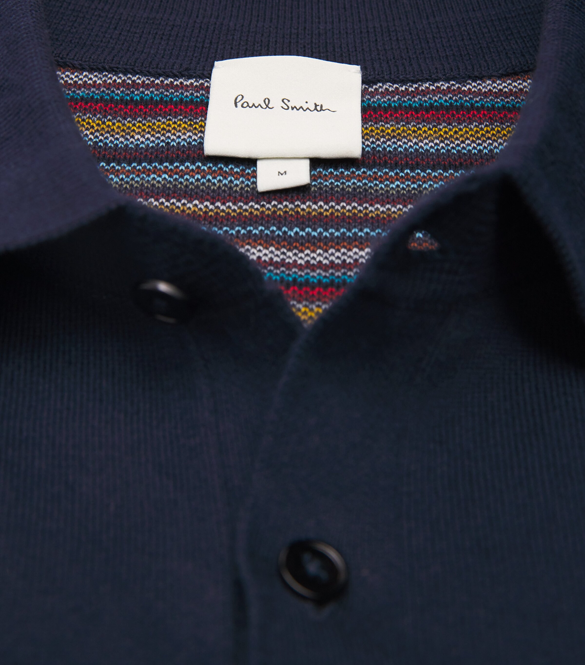 Paul Smith Mens Cotton Artist Stripe Polo Shirt Image 6