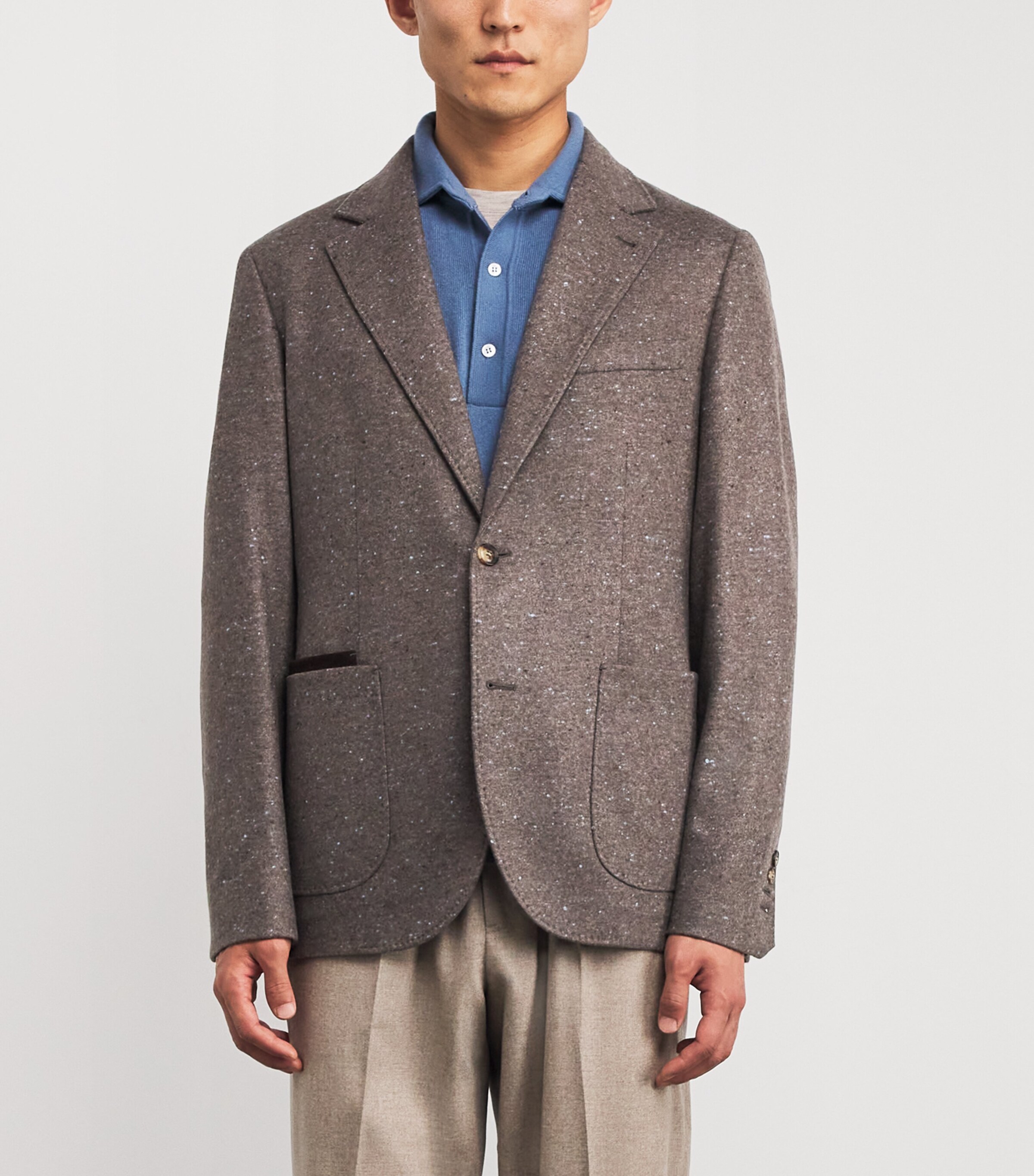 Cashmere Tweed Blazer PELTRO DONEGAL Image 3