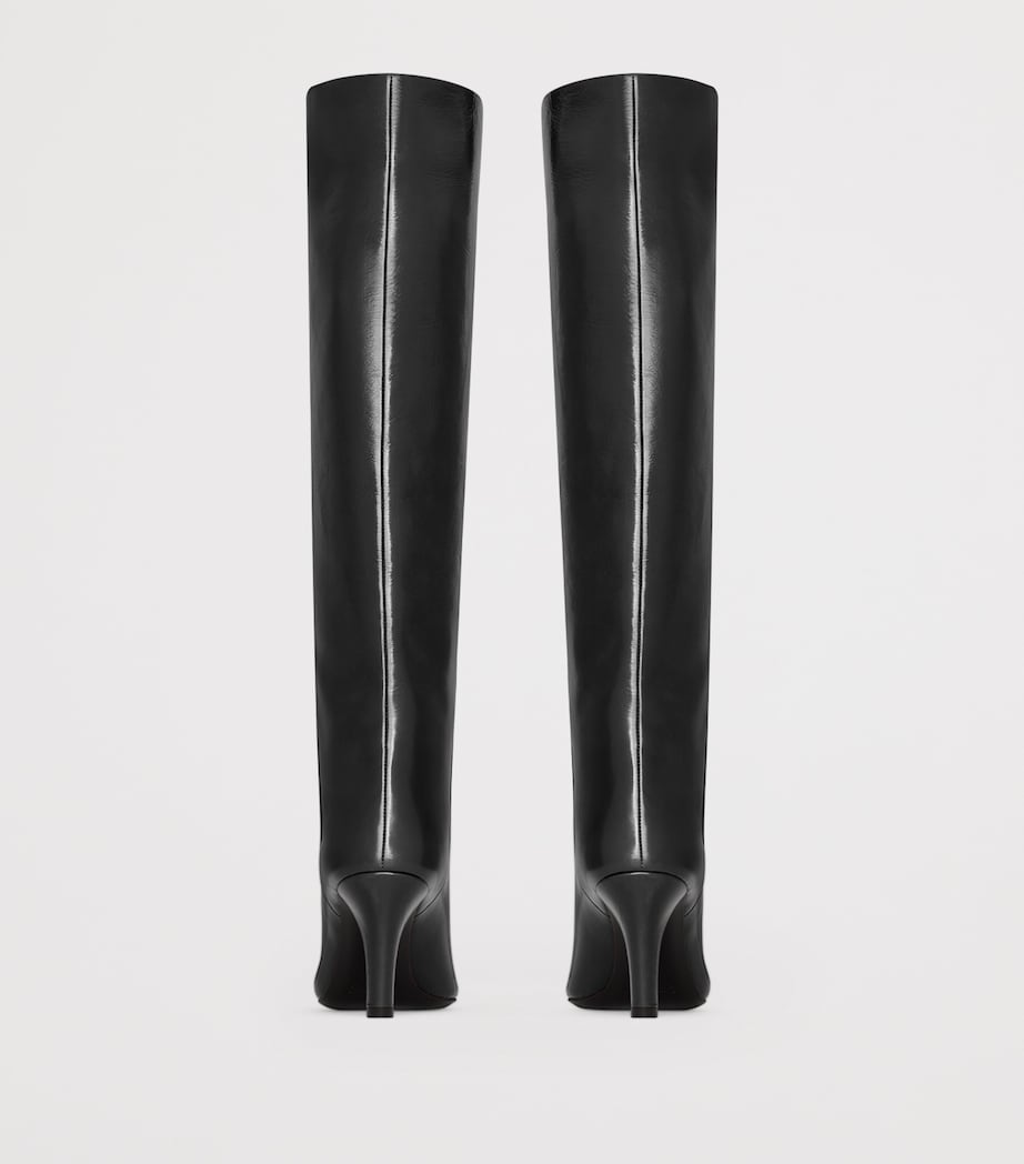 Patent Leather Jill Knee-High Boots 75 1000 Image 4