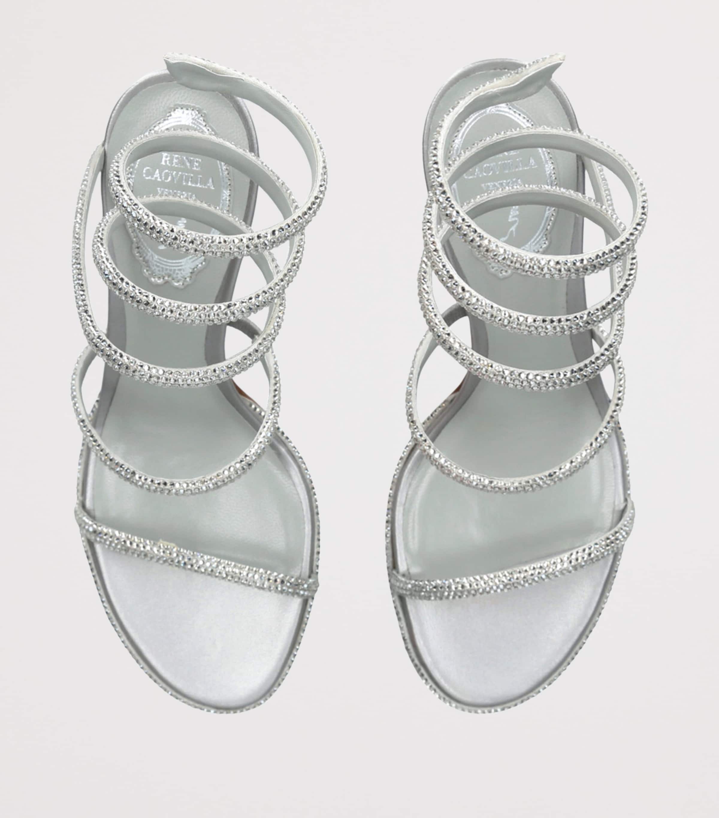 Embellished Cleo Sandals 80 GREY Image 4