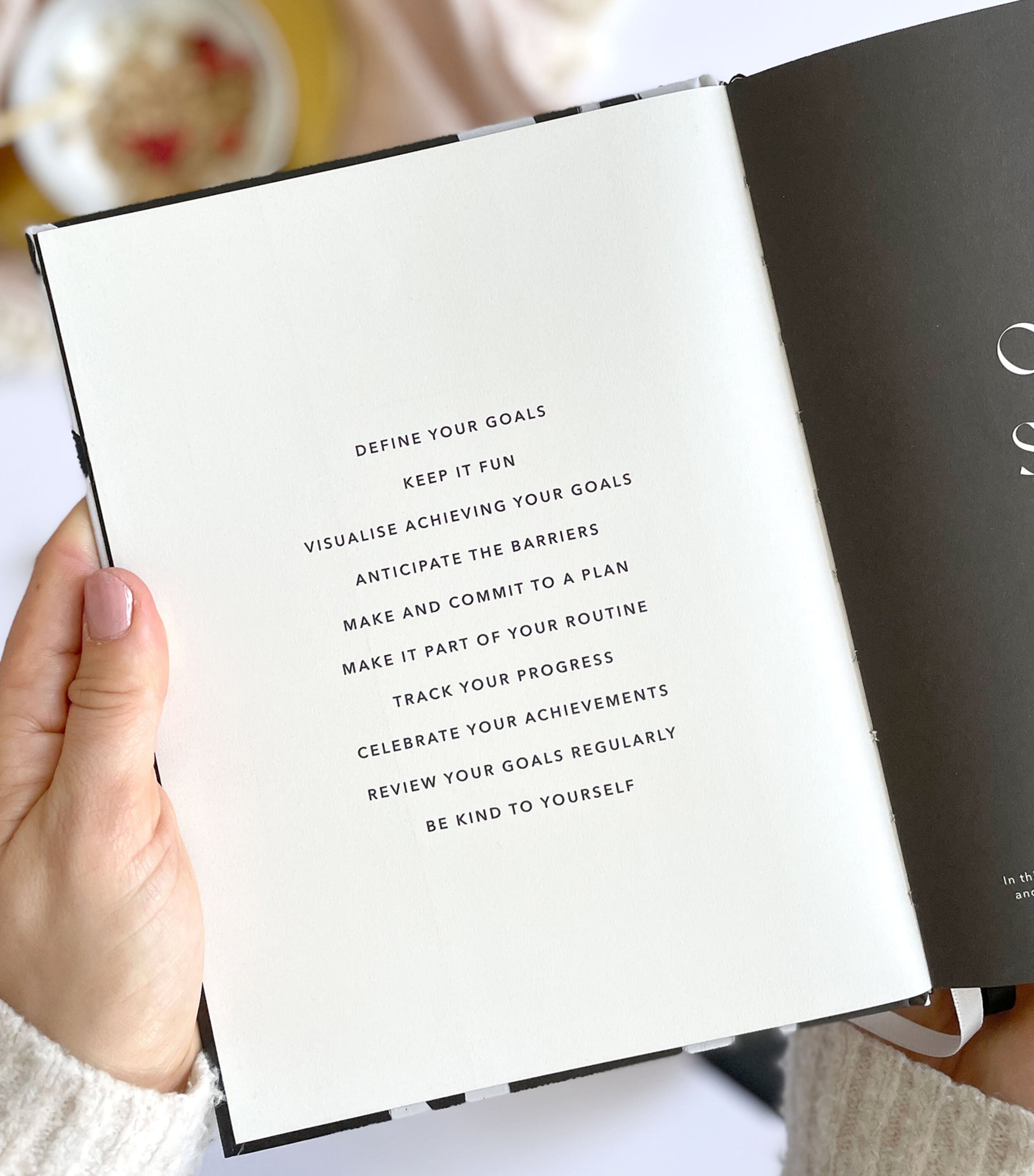 Blush and Gold Daily Fitness & Meal Planner Green, Gold Image 4