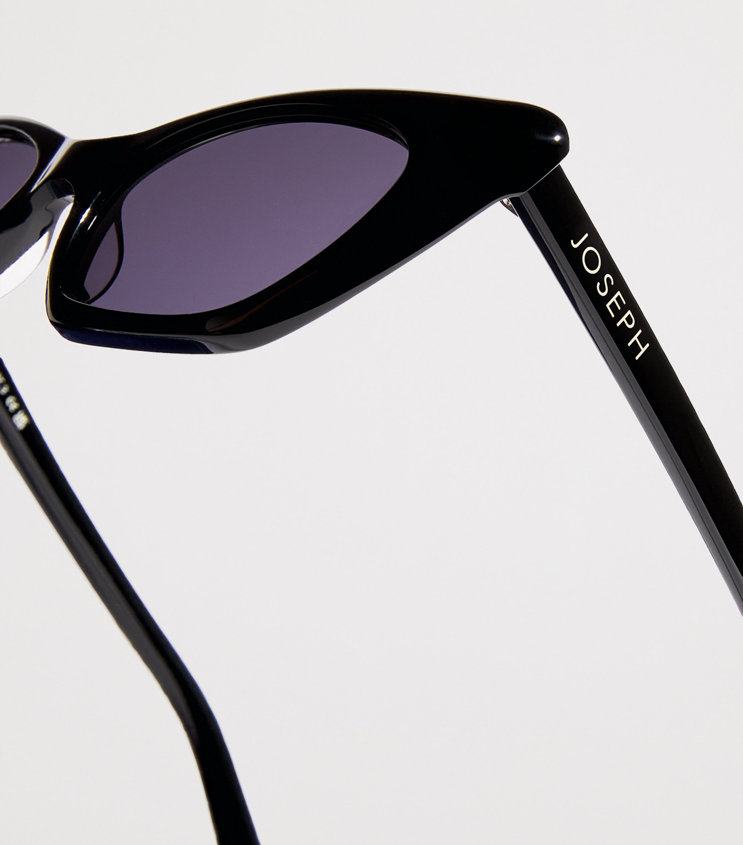 Cat Eye Sunglasses BLACK Image 4