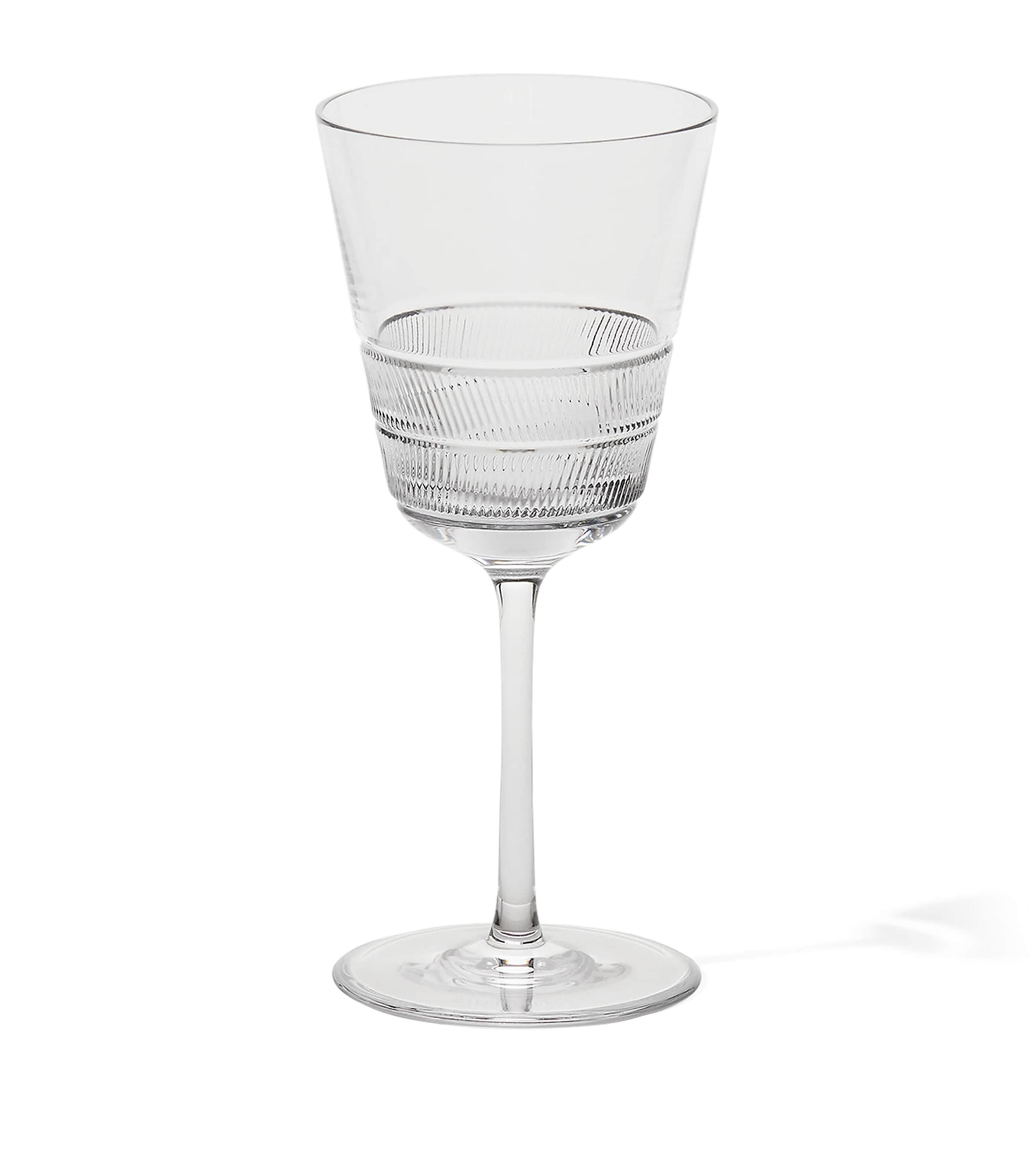 Shop Ralph Lauren Remy White Wine Glass In Clear