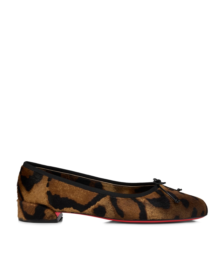 Sweetie Jane Leather Pony Hair Ballet Flats 6665 Image 1
