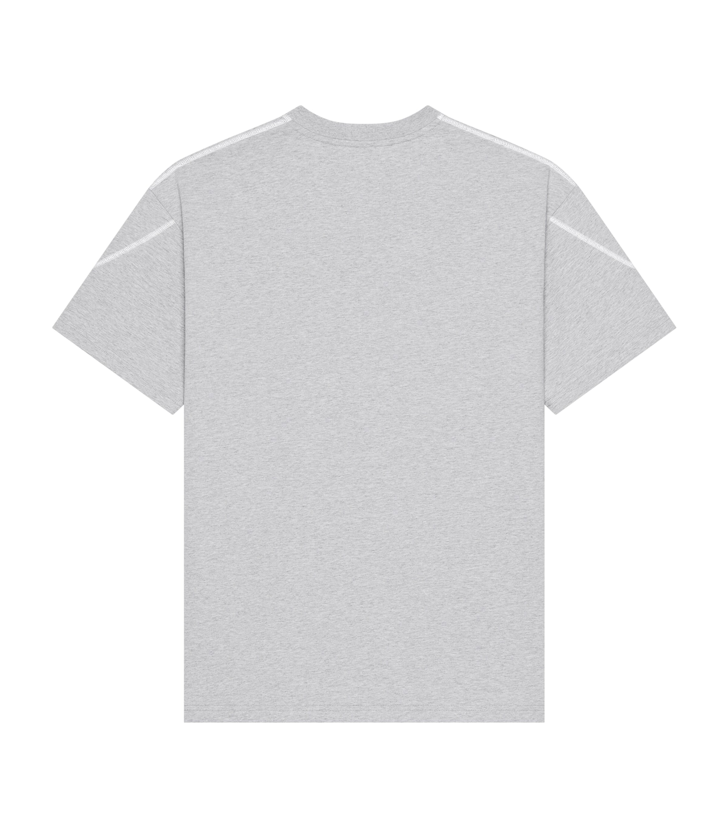 Givenchy Mens Cotton Contrast-Stitch Logo T-Shirt Image 3
