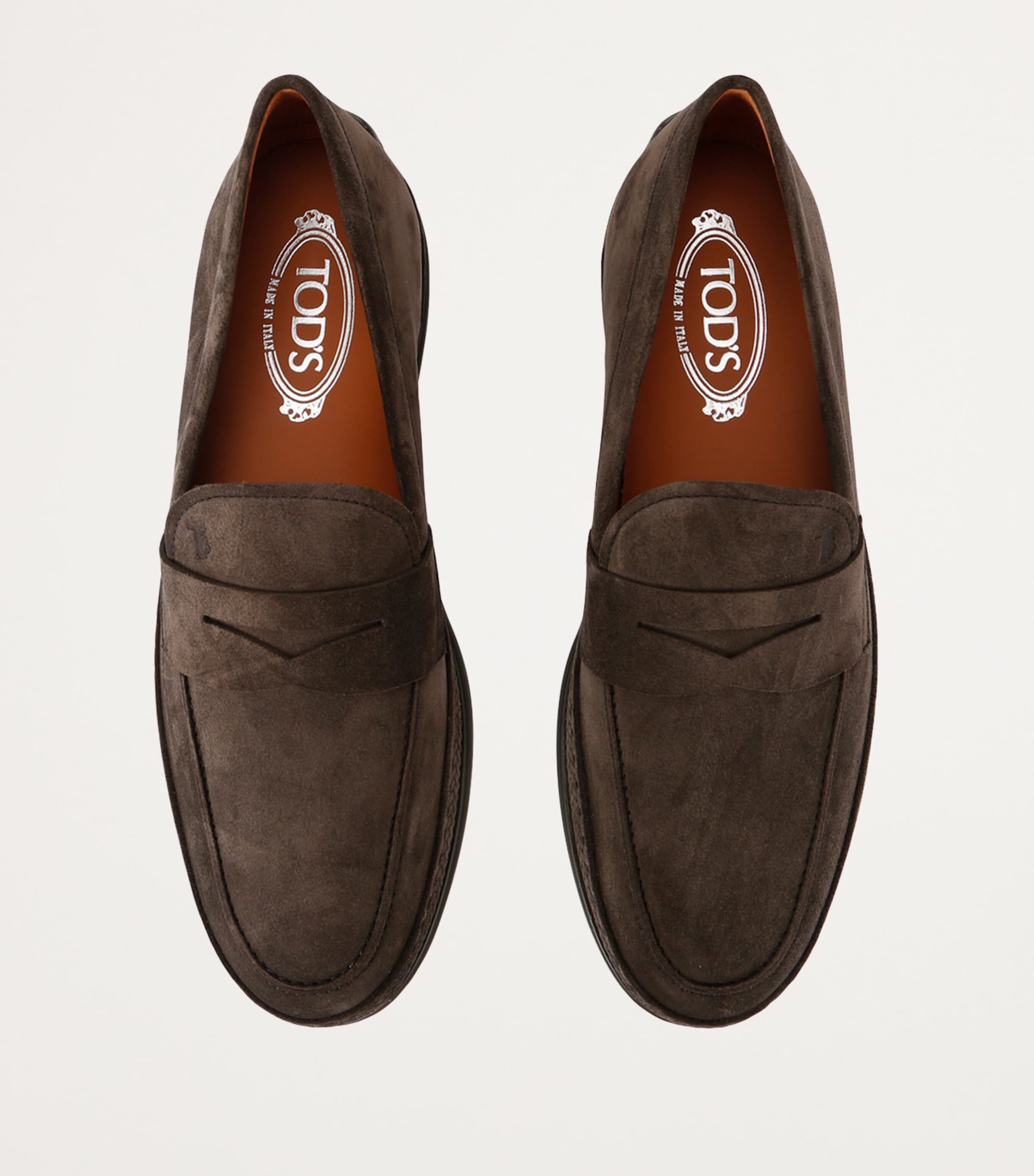 Tod's Leather Gomma Penny Loafers Brown Image 4