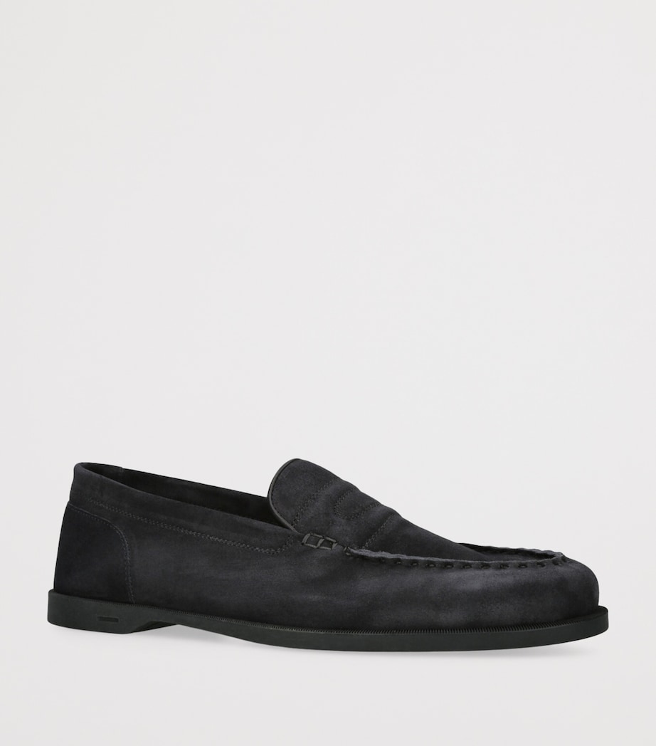 Suede Pace Loafers NAVY Image 3