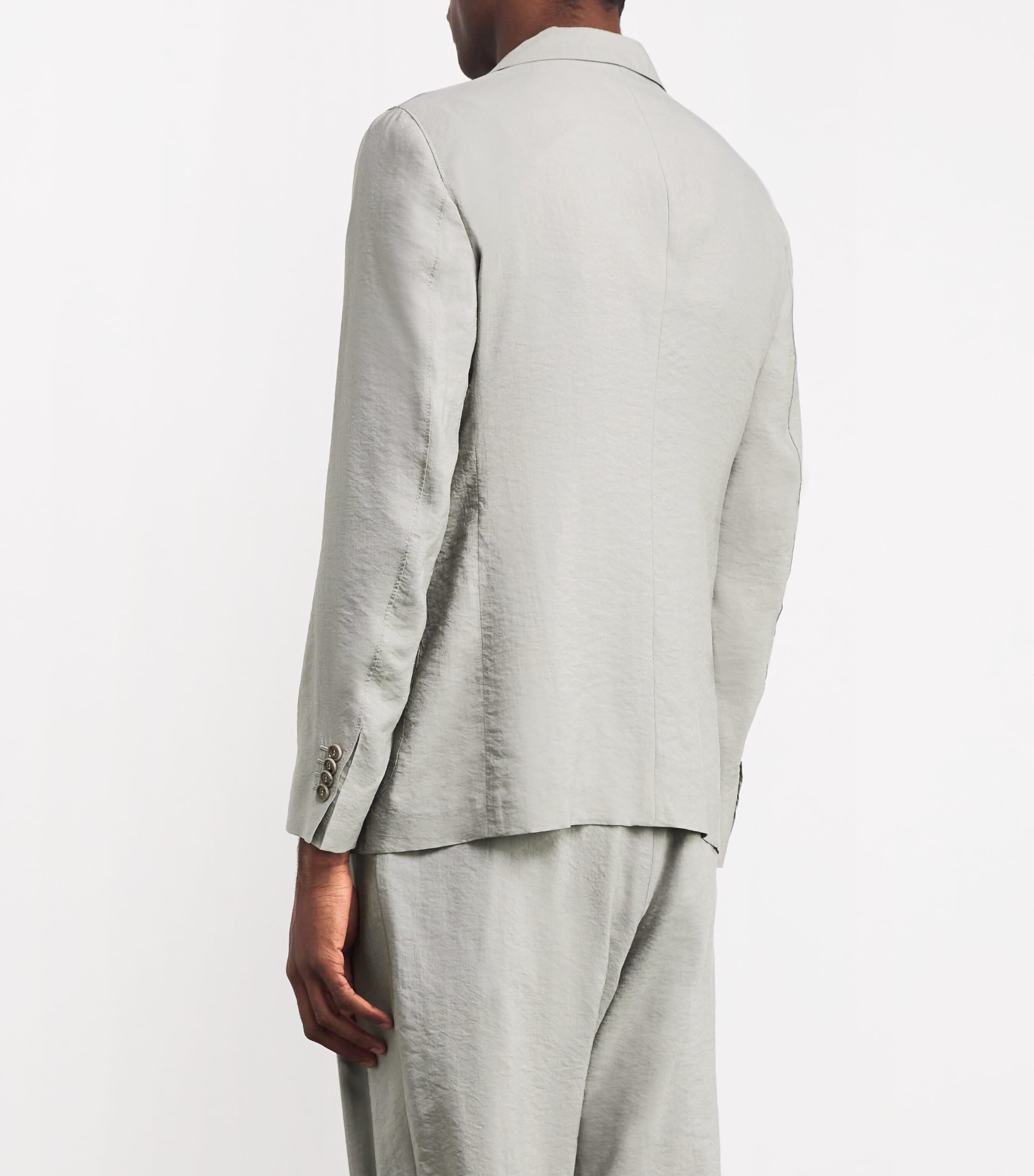 Silk-Blend Blazer U8066 Image 4