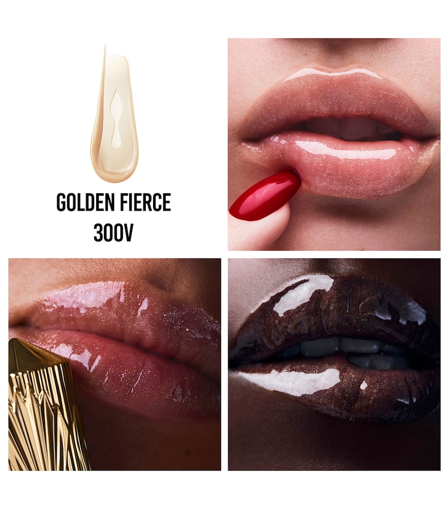Rouge Stiletto Glossy Shine Vinyl Lip Gloss 300V GOLDEN FIERCE Image 2