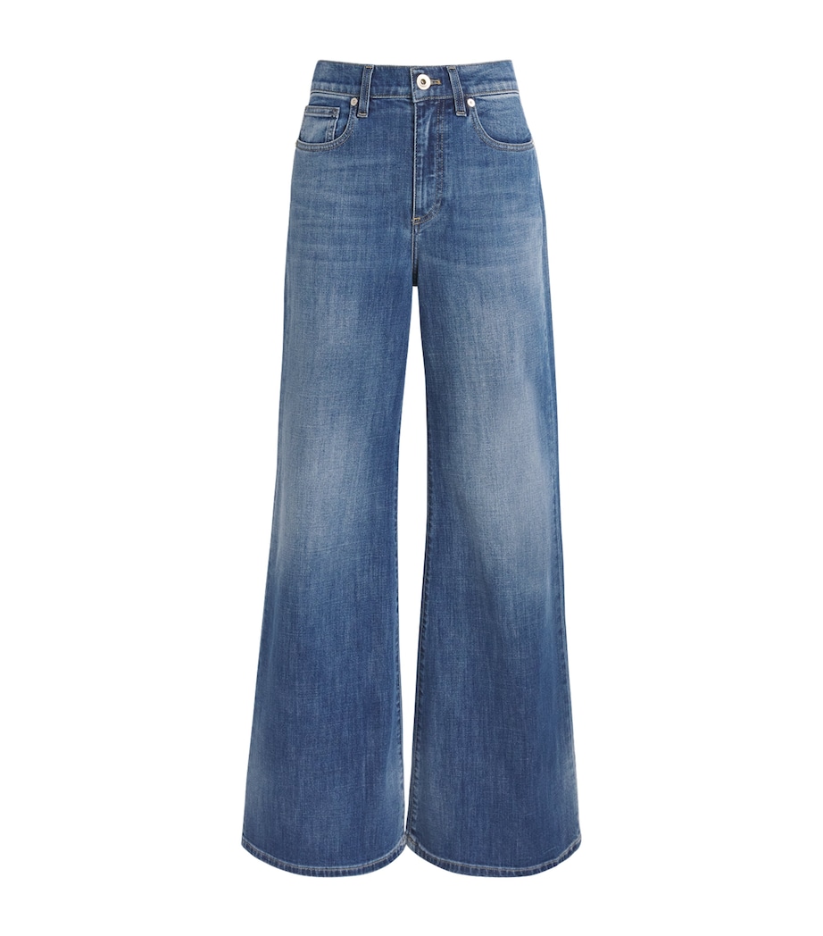 Eleventy Womens Flared Jeans Blu Image 1