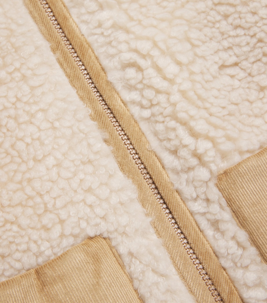 Teddy Fleece Zip-Up Jacket (8-10 Years) 36 Image 3