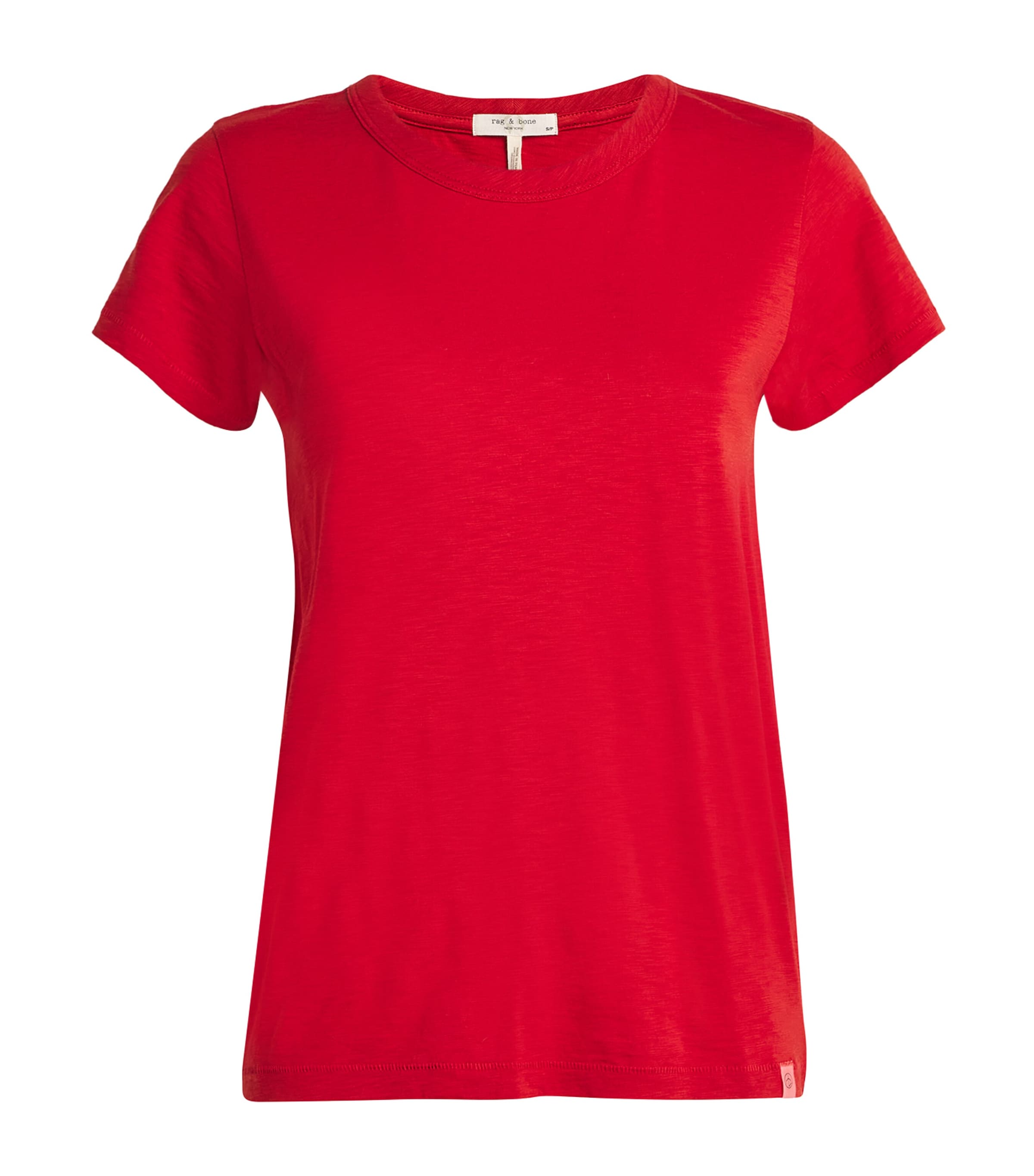 Shop Rag & Bone The Slub T-shirt In Red