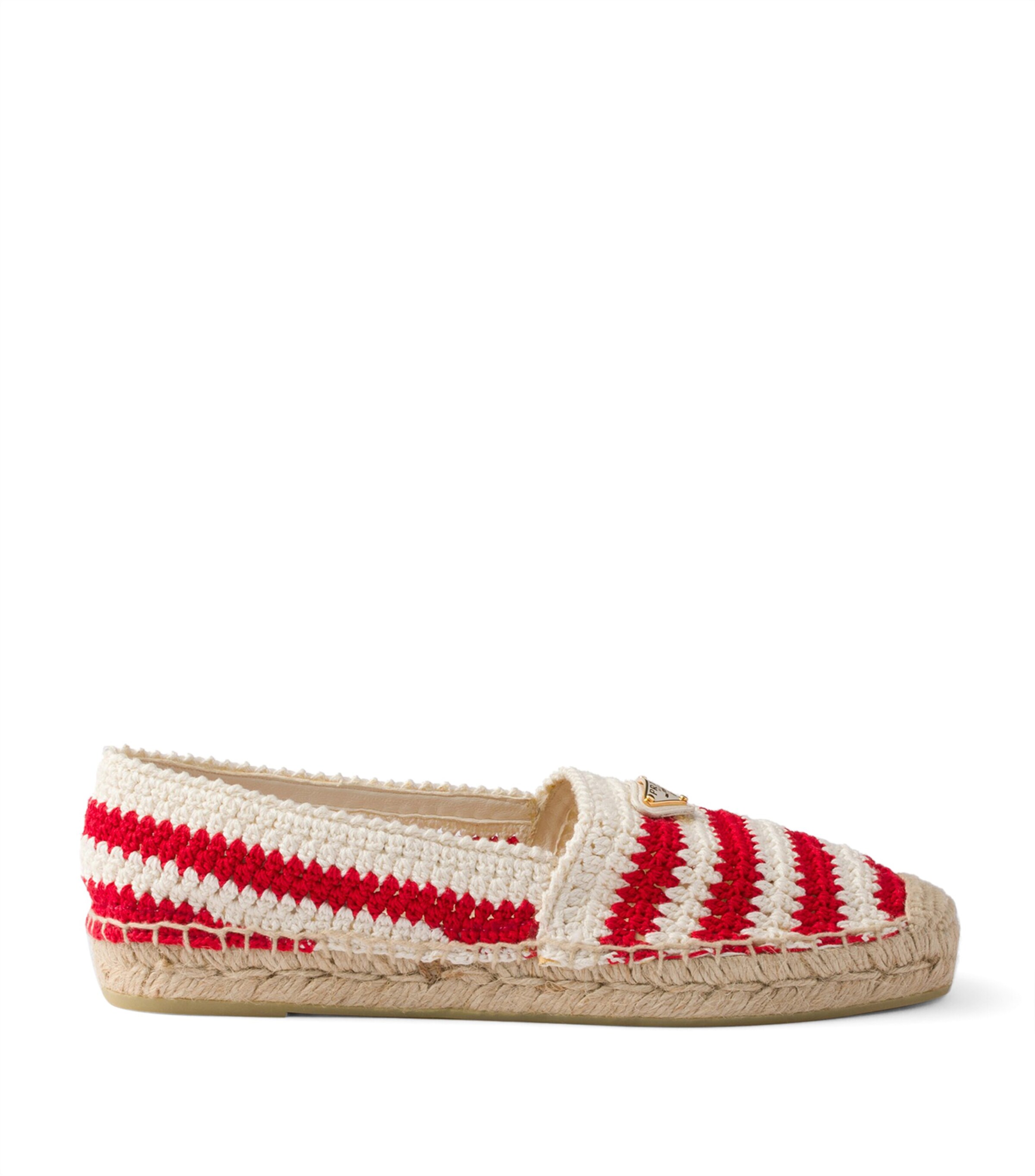 Crochet Triangle Espadrilles F0011 Image 1