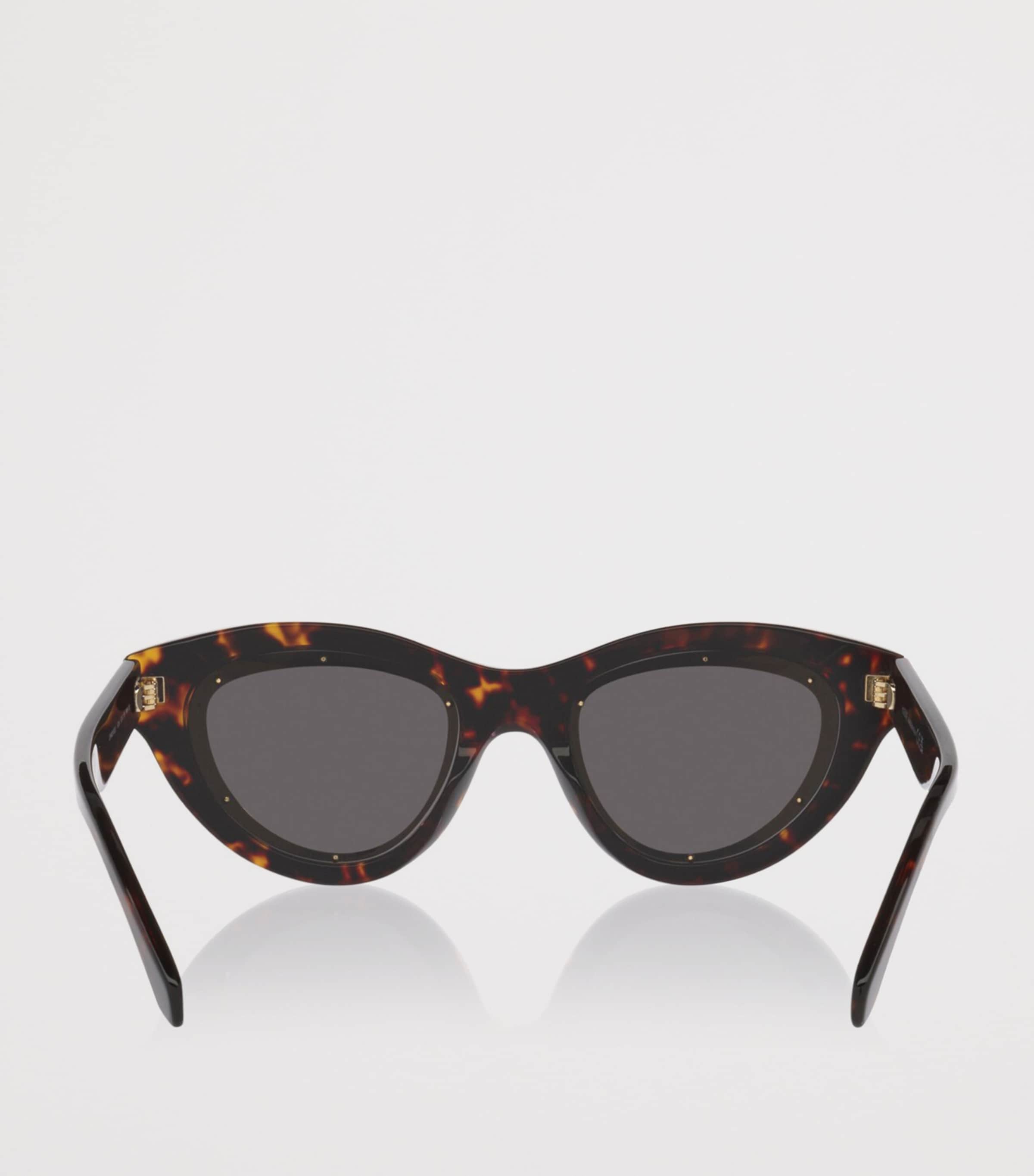 LOEWE Mini Anagram Cat Eye Sunglasses White Image 4