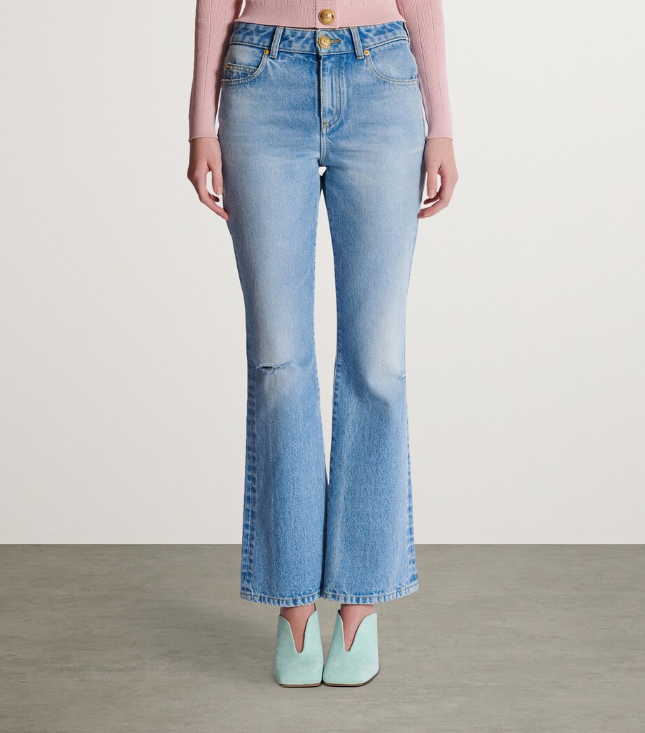 Flared Jeans 6FC BLEU JEAN CLAIR Image 3