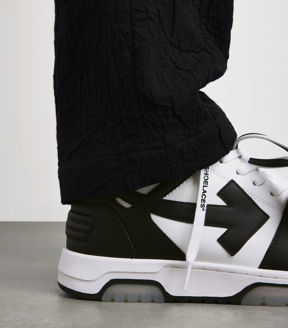 Leather Out of Office Sneakers BLK/WHITE Image 2