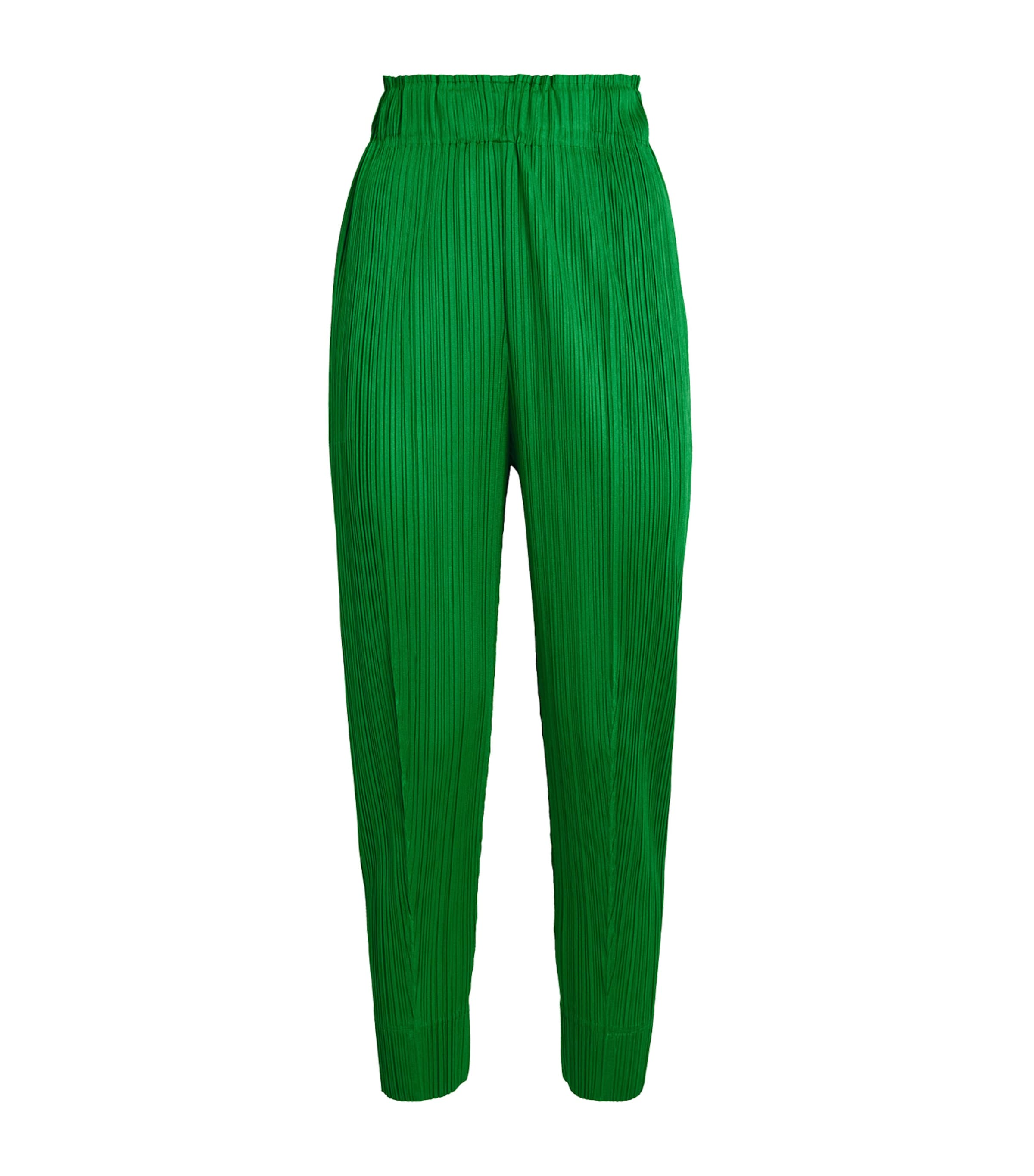 ISSEY MIYAKE PLEATED SPACE ROCK TROUSERS