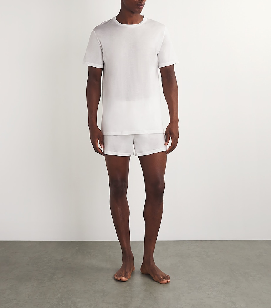 Cotton T-Shirt 101 WHITE Image 2