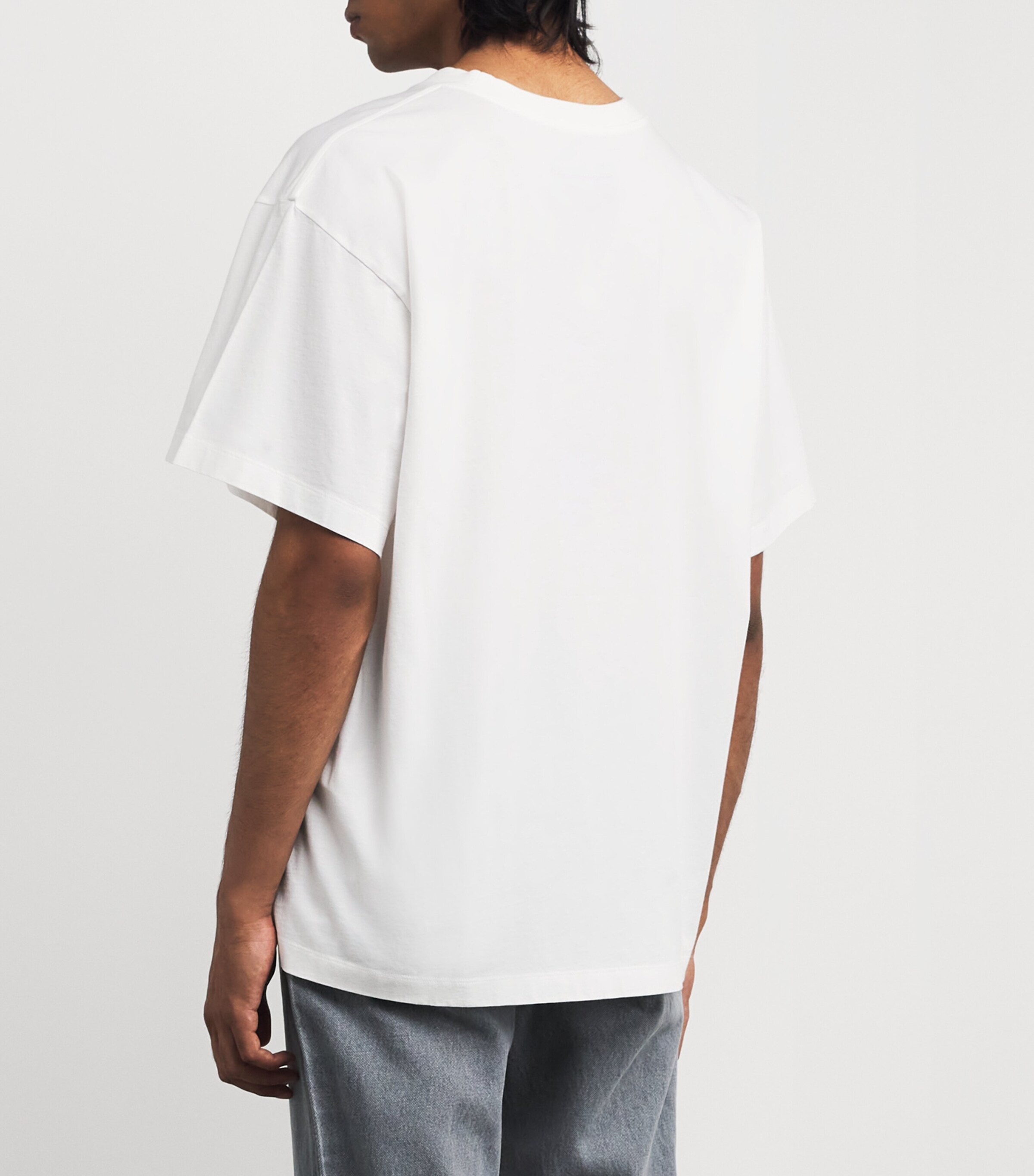 Cotton Numeric Tab T-Shirt 101 - OFF WHITE Image 4