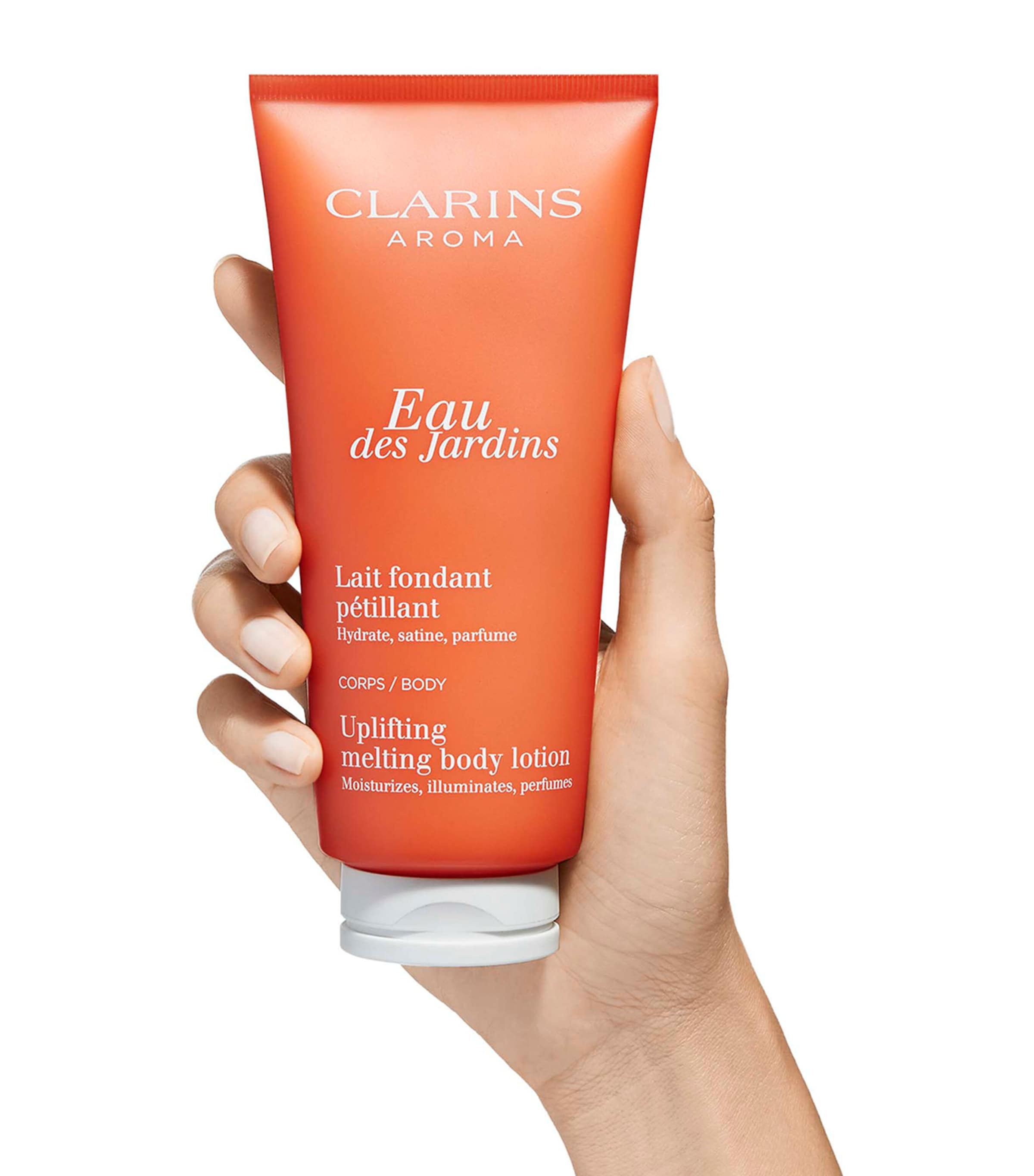 Clarins Eau des Jardins Uplifting Melting Body Lotion (200ml) | Body Care | Body Lotions | Designers | Clarins Clarins Eau des Jardins Uplifting Melting Body Lotion (200ml) | Body Care | Body Lotions | Designers | Clarins