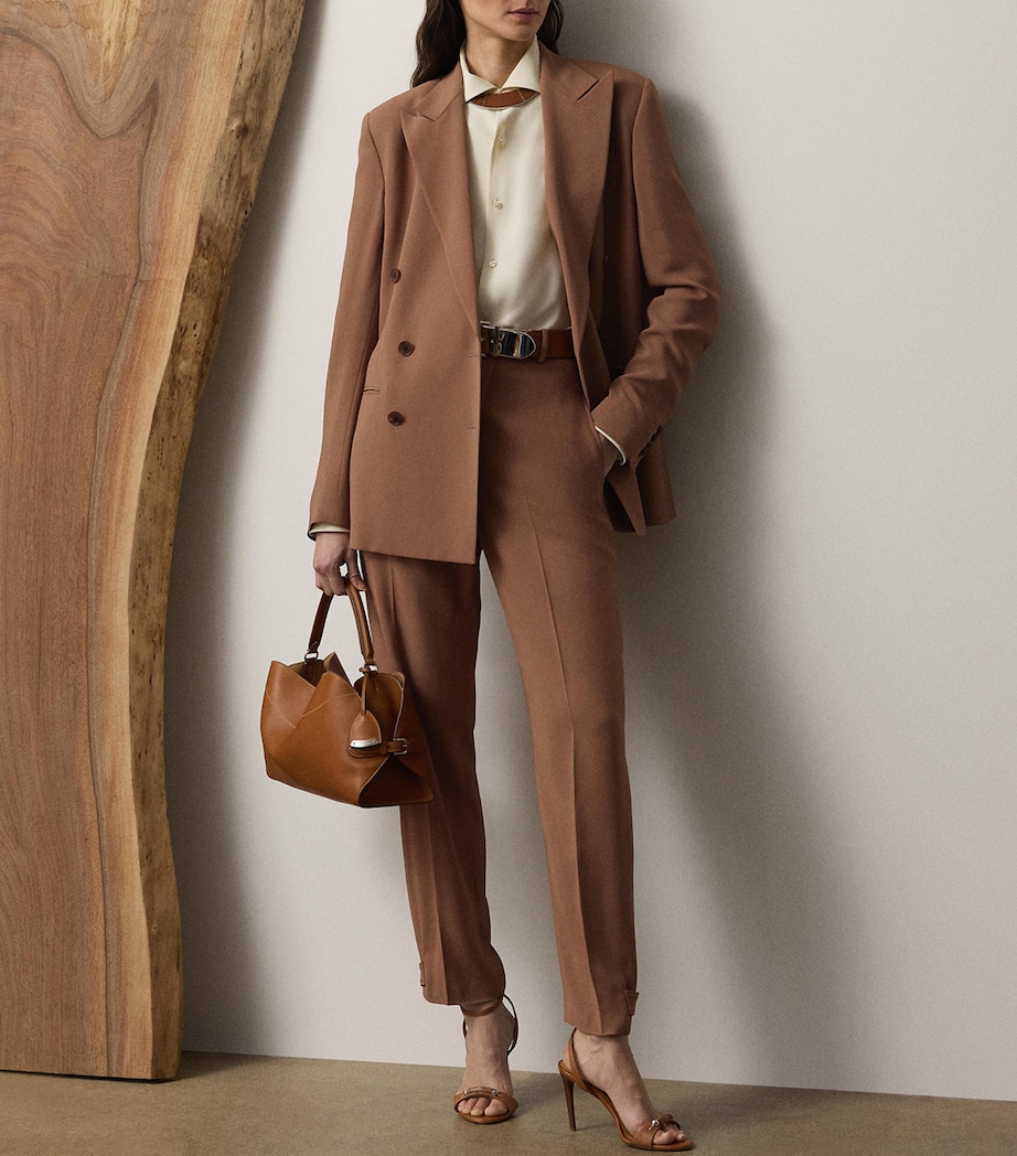 Double-Breasted Timothy Blazer LIGHT TOFFEE Image 2