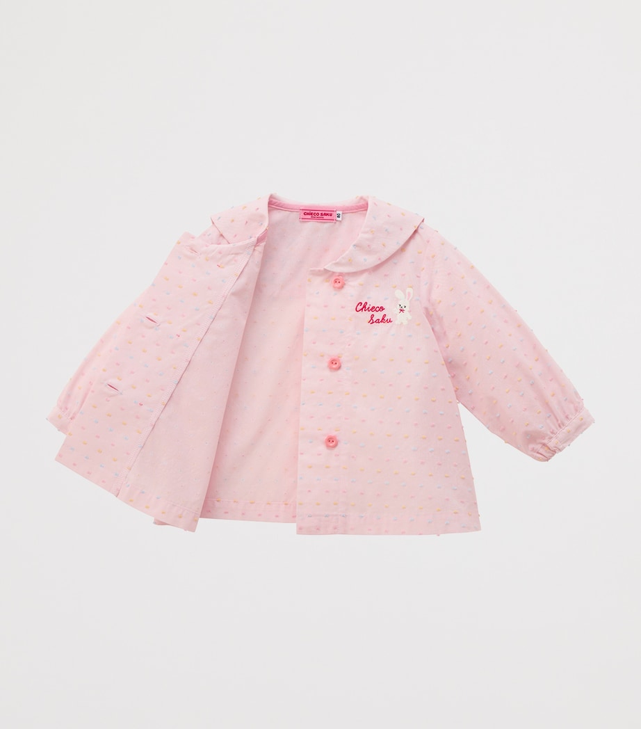 Miki House Cotton-Blend Collared Blouse (2-7 Years) Image 2