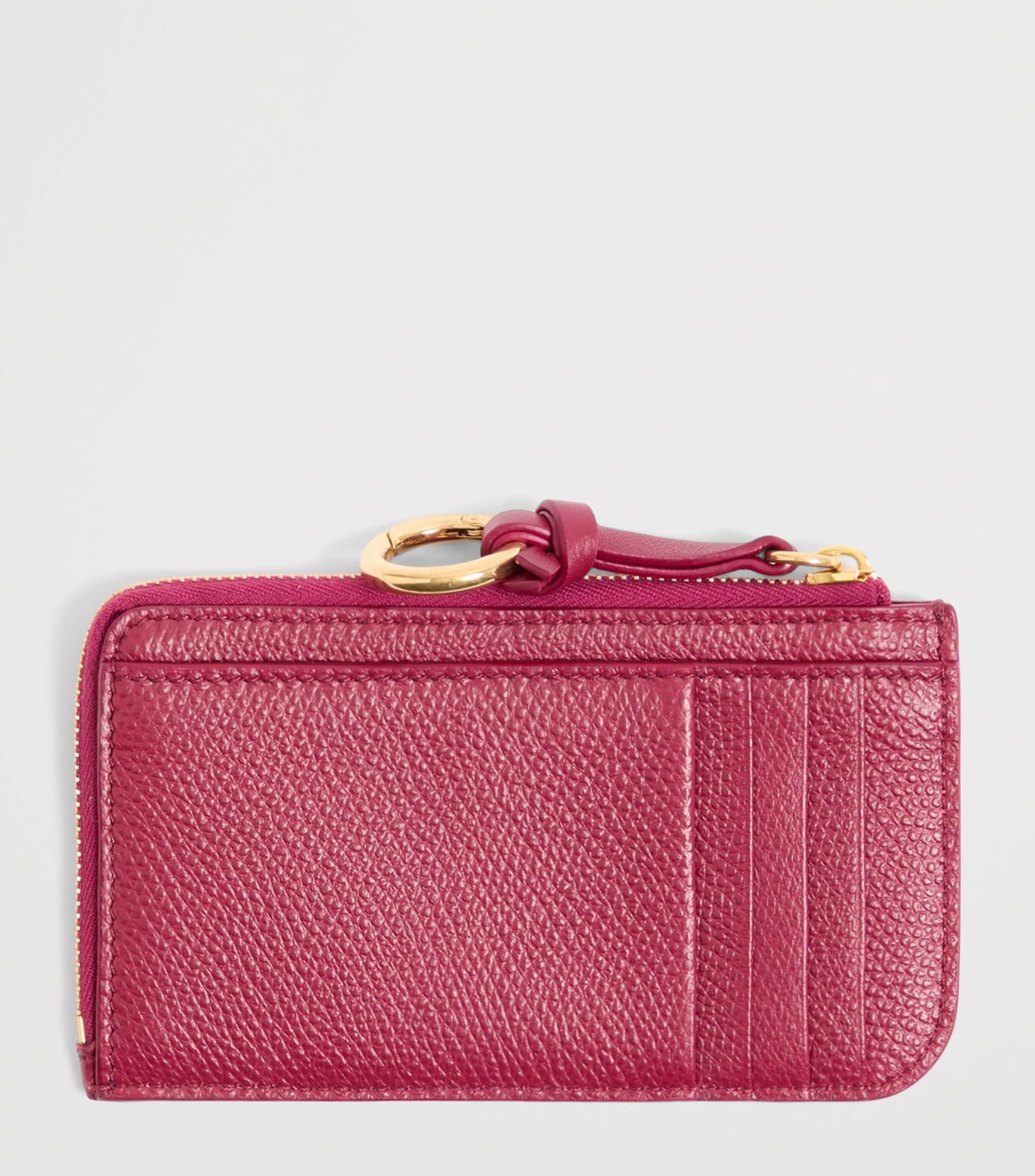 Valentino Garavani Leather VLogo Card Holder Image 4
