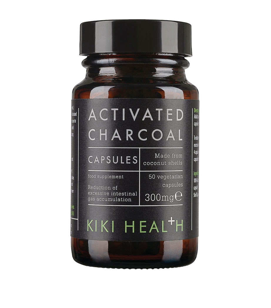 Activated Charcoal Vegicaps (50 Capsules) NO COLOUR Image 1