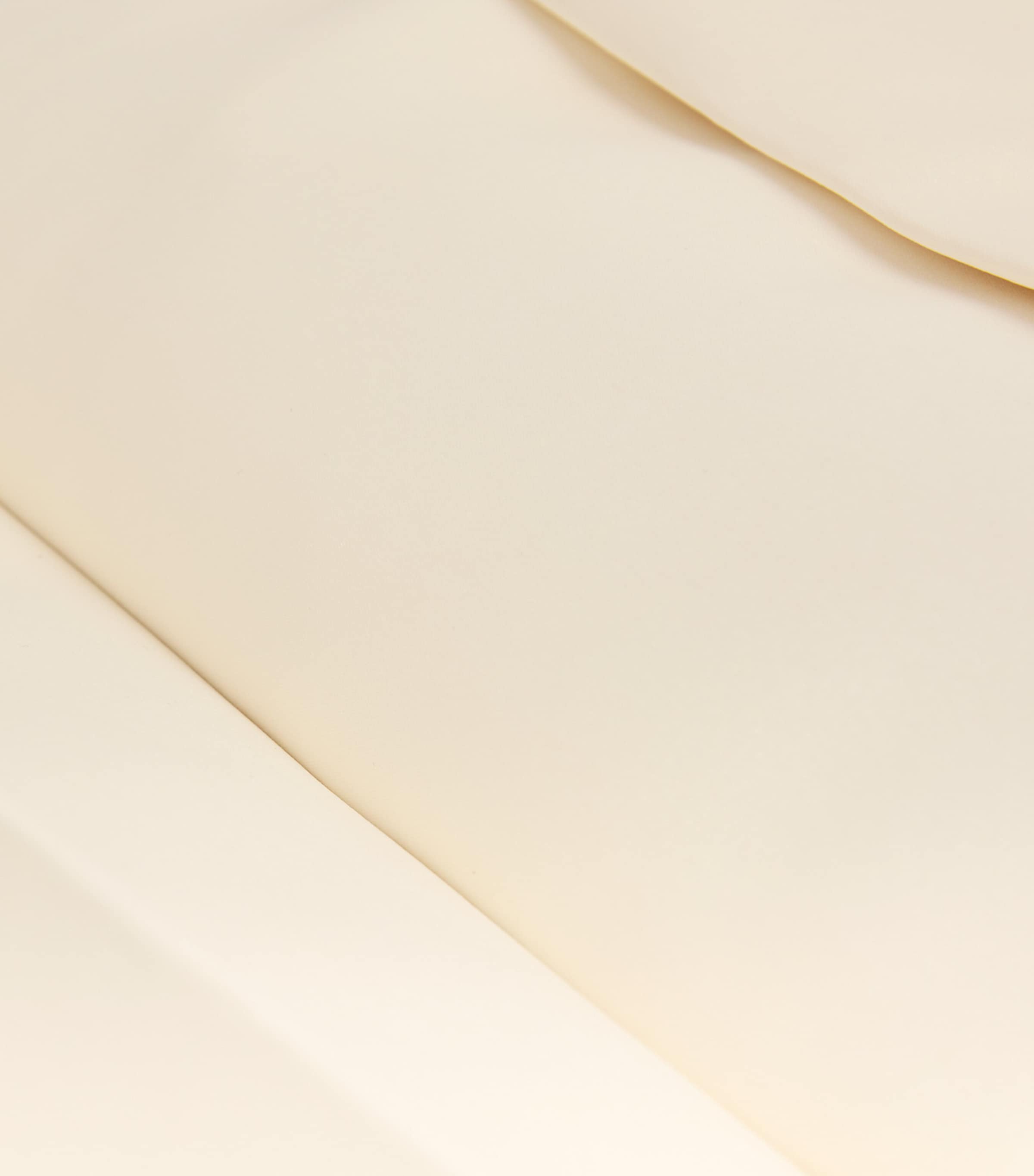 Satin Pleated Midi Skirt IVORY Image 5