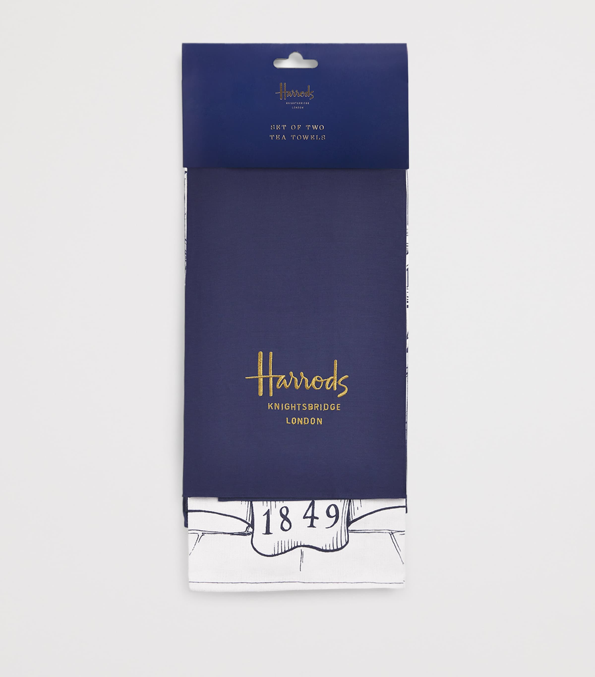 Harrods*⑅ ティータオル 2枚セット 楽天市場】Harrodsハロッズ ティータオル2枚セット（Set of 2
