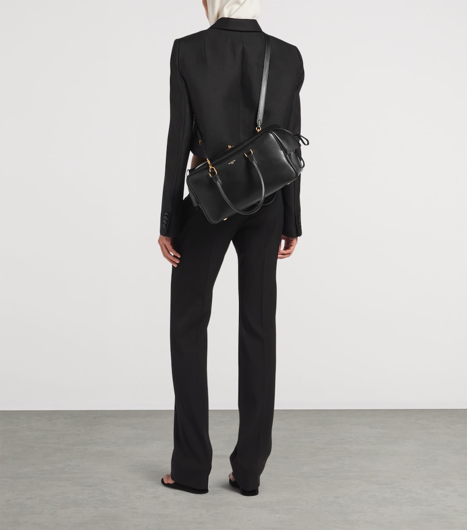 Balenciaga Lambskin Le 7 Bowling Bag Image 7
