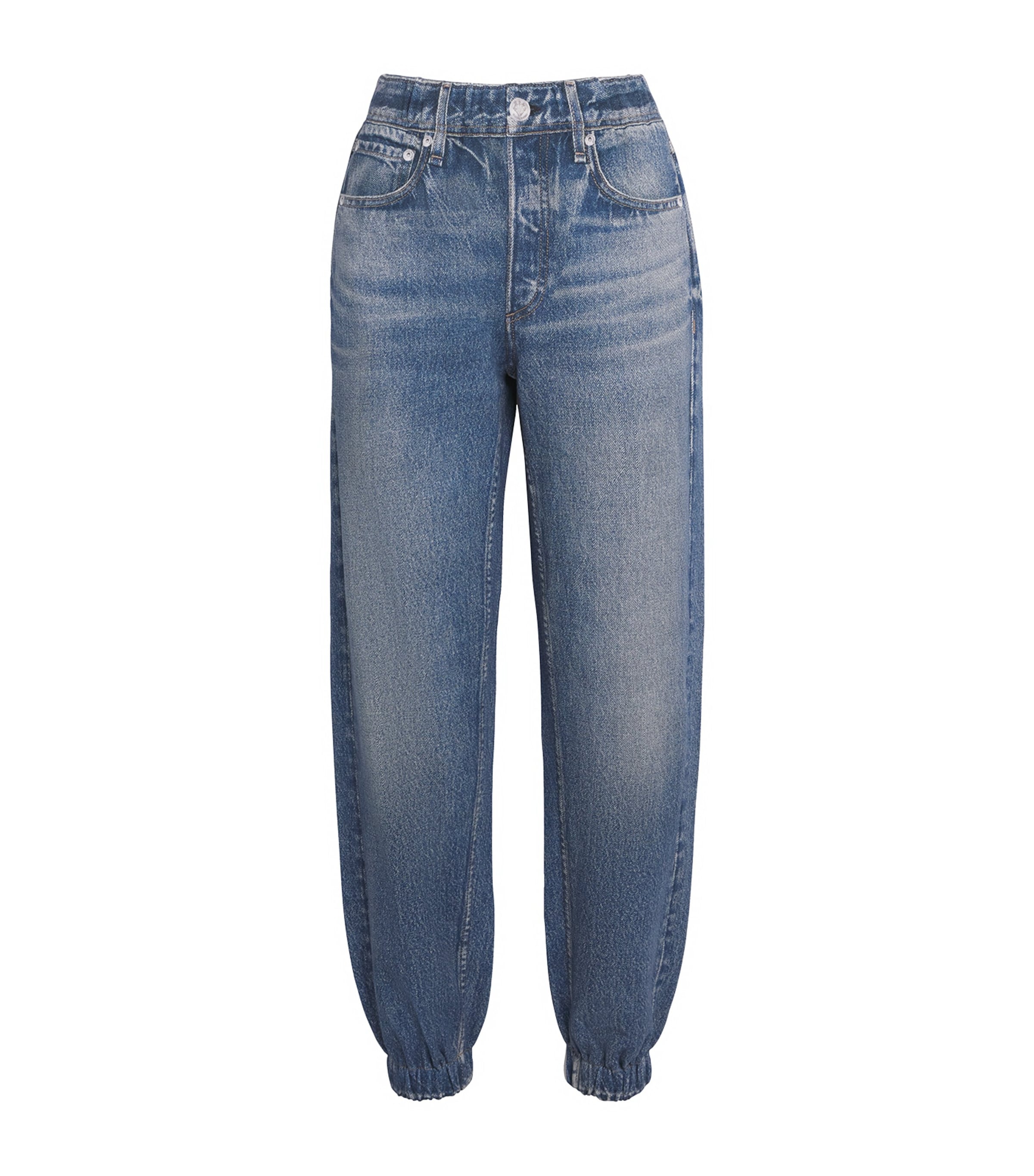Rag & Bone Miramar Wide-leg Sweatpants In Blue
