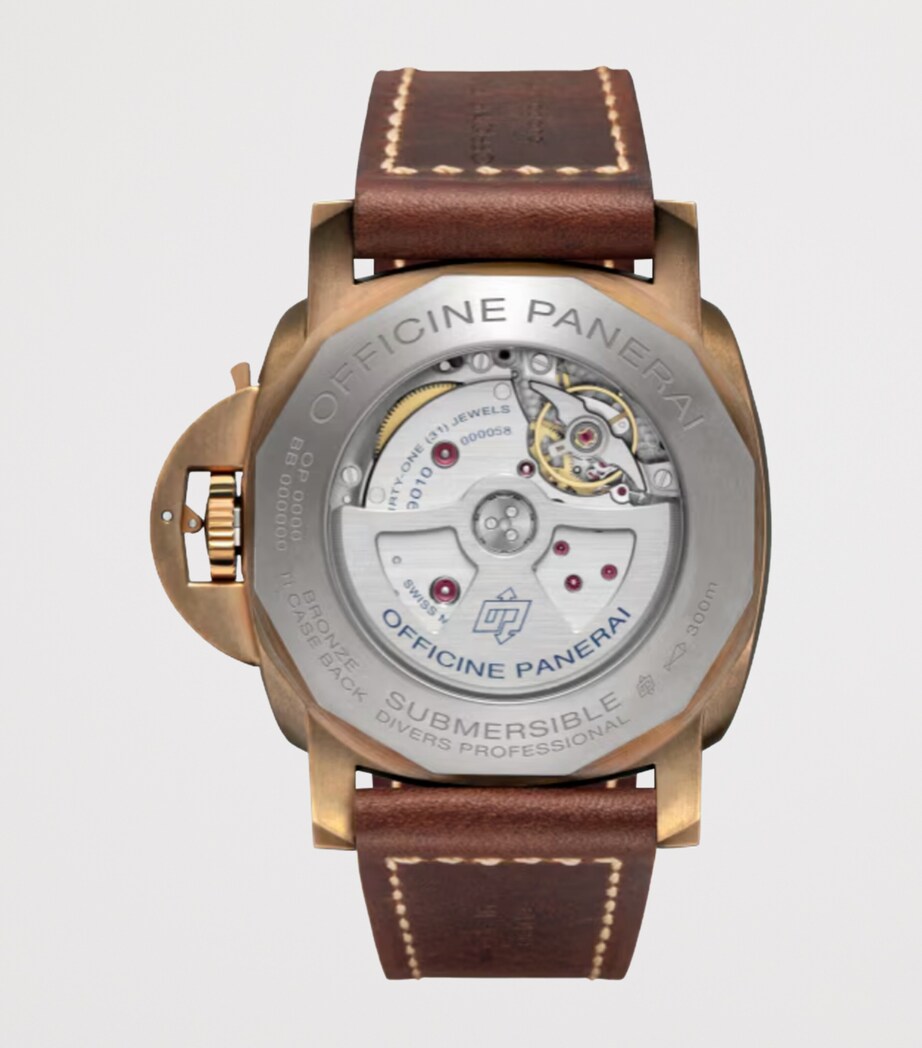 Panerai Bronze Submersible Bronzo Watch 47mm Brown Image 2