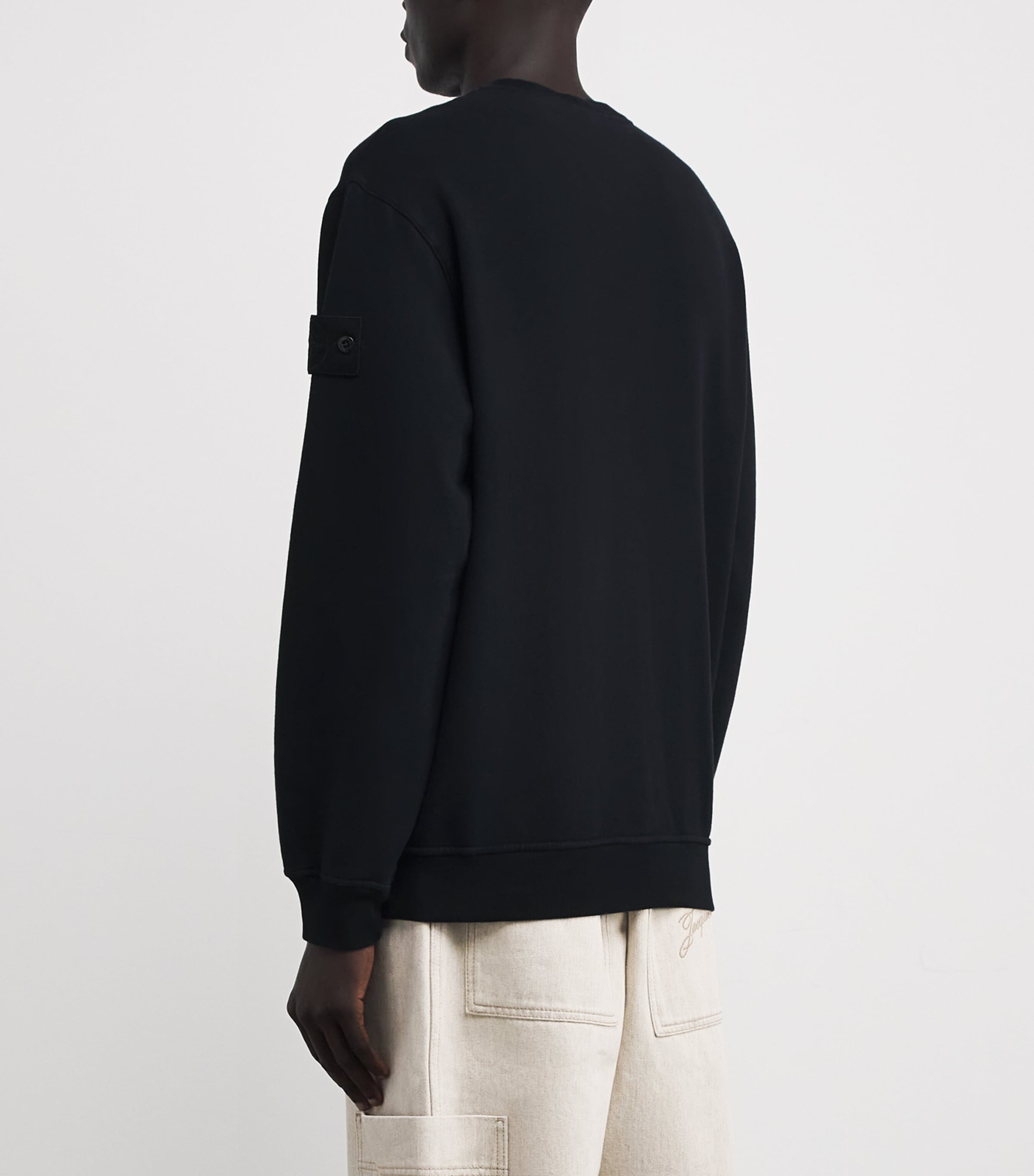 Stretch Organic Cotton Ghost Sweatshirt V0020 Image 4