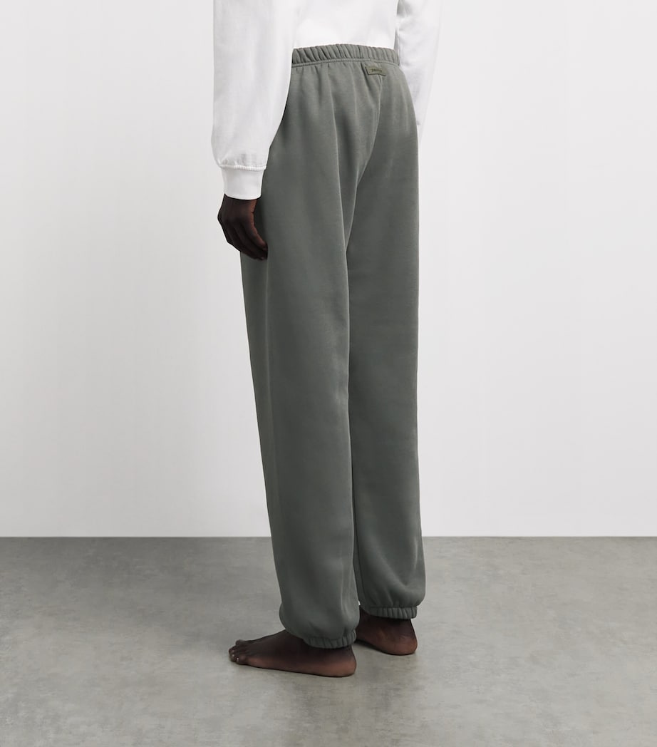 Skims Mens Fleece Lounge Classic Straight Sweatpants Jungle Image 5