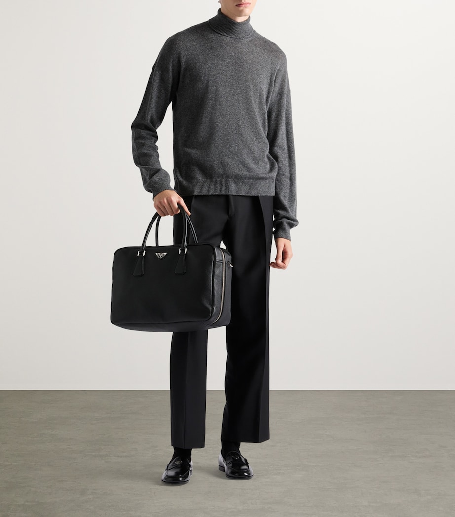 Leather Briefcase F0002 Image 2