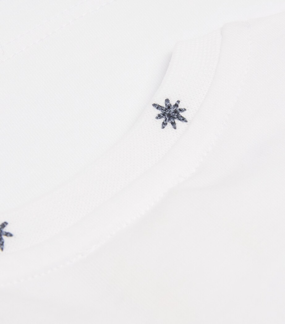 Cotton Logo T-Shirt (2-3 Years) 10P WHITE Image 3