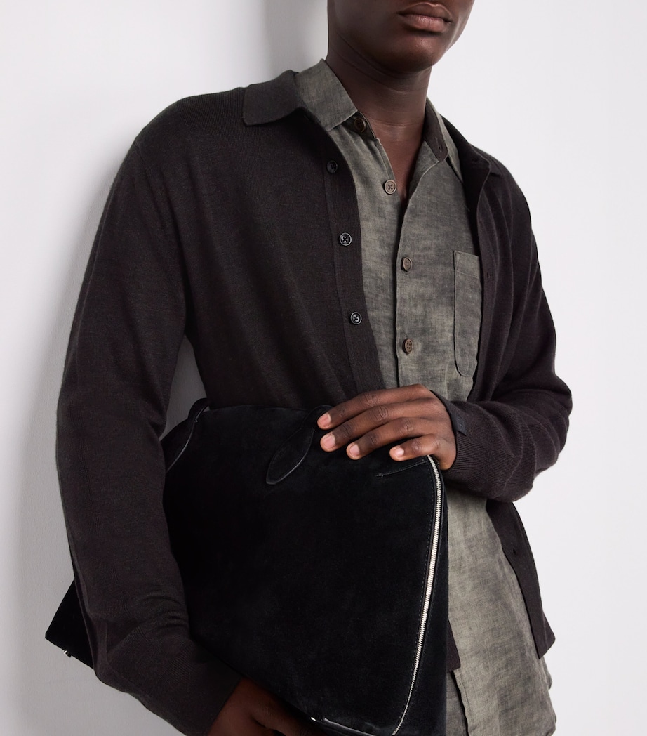 Wool-Cashmere Button-Up Cardigan DKBRN Image 6