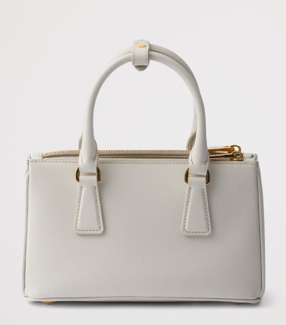 Mini Saffiano Leather Galleria Top-Handle Bag F0K74 Image 4