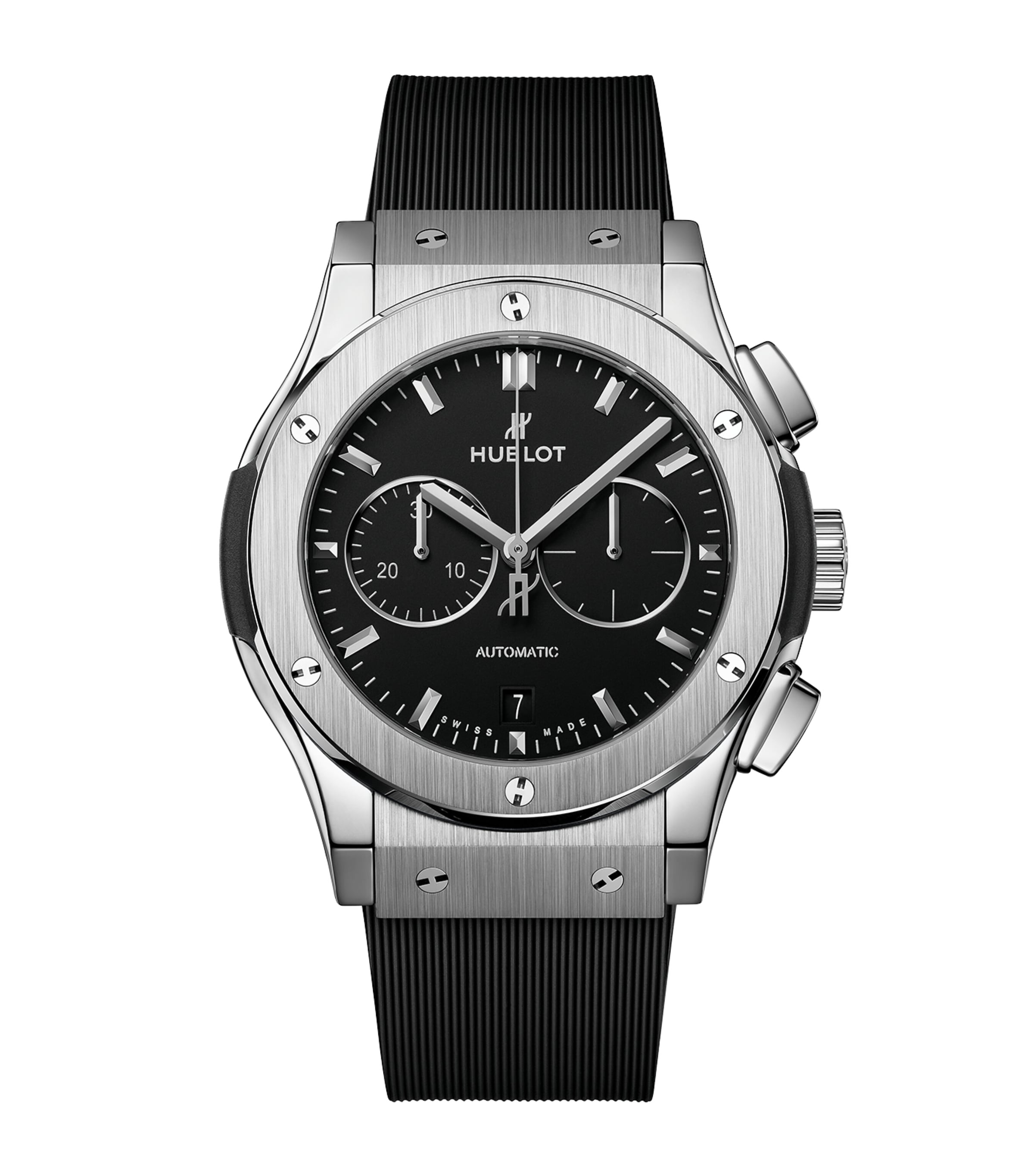 Hublot Titanium Classic Fusion Chronograph Watch In Metallic