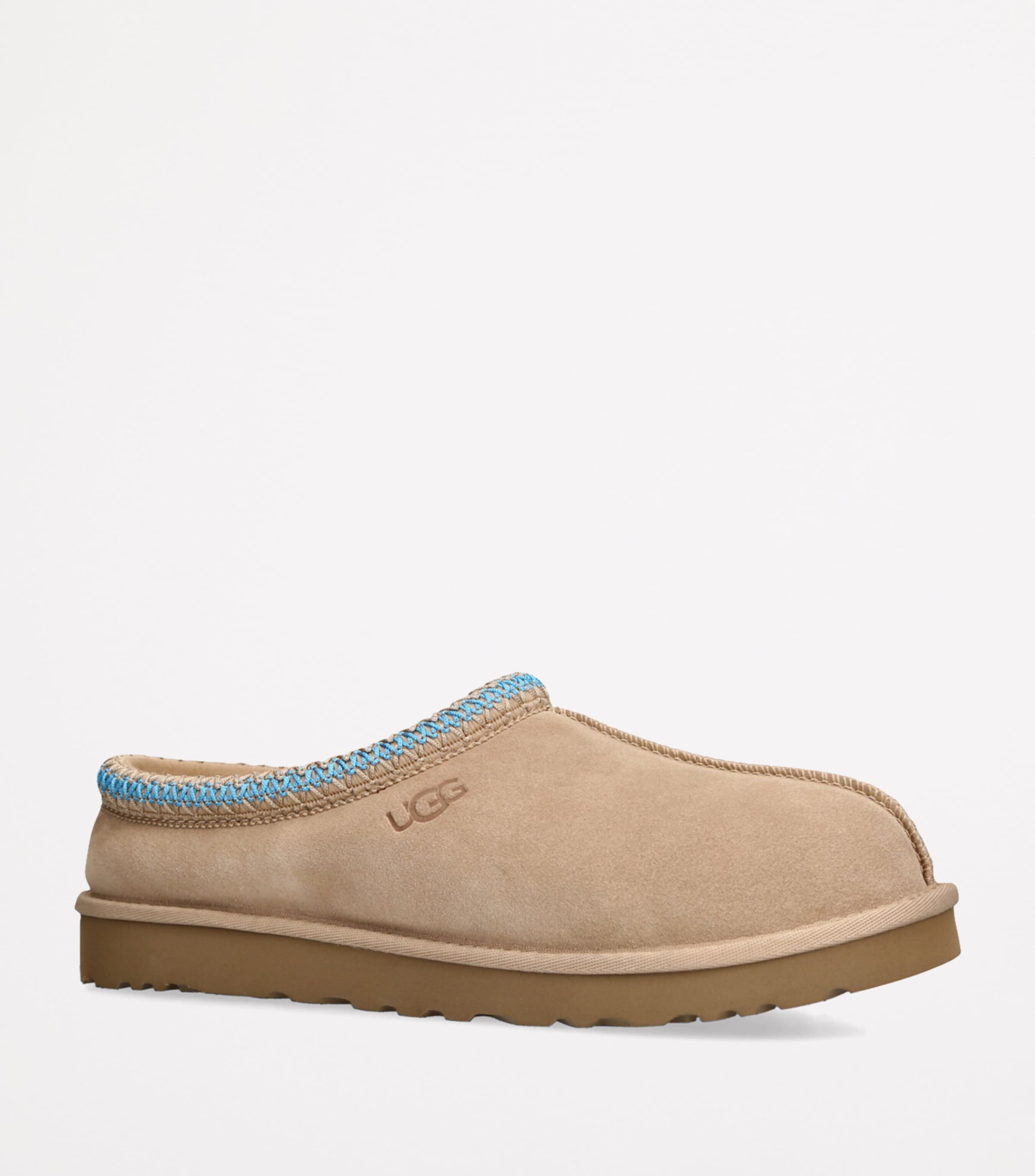 Suede Tasman Slippers BONE Image 3