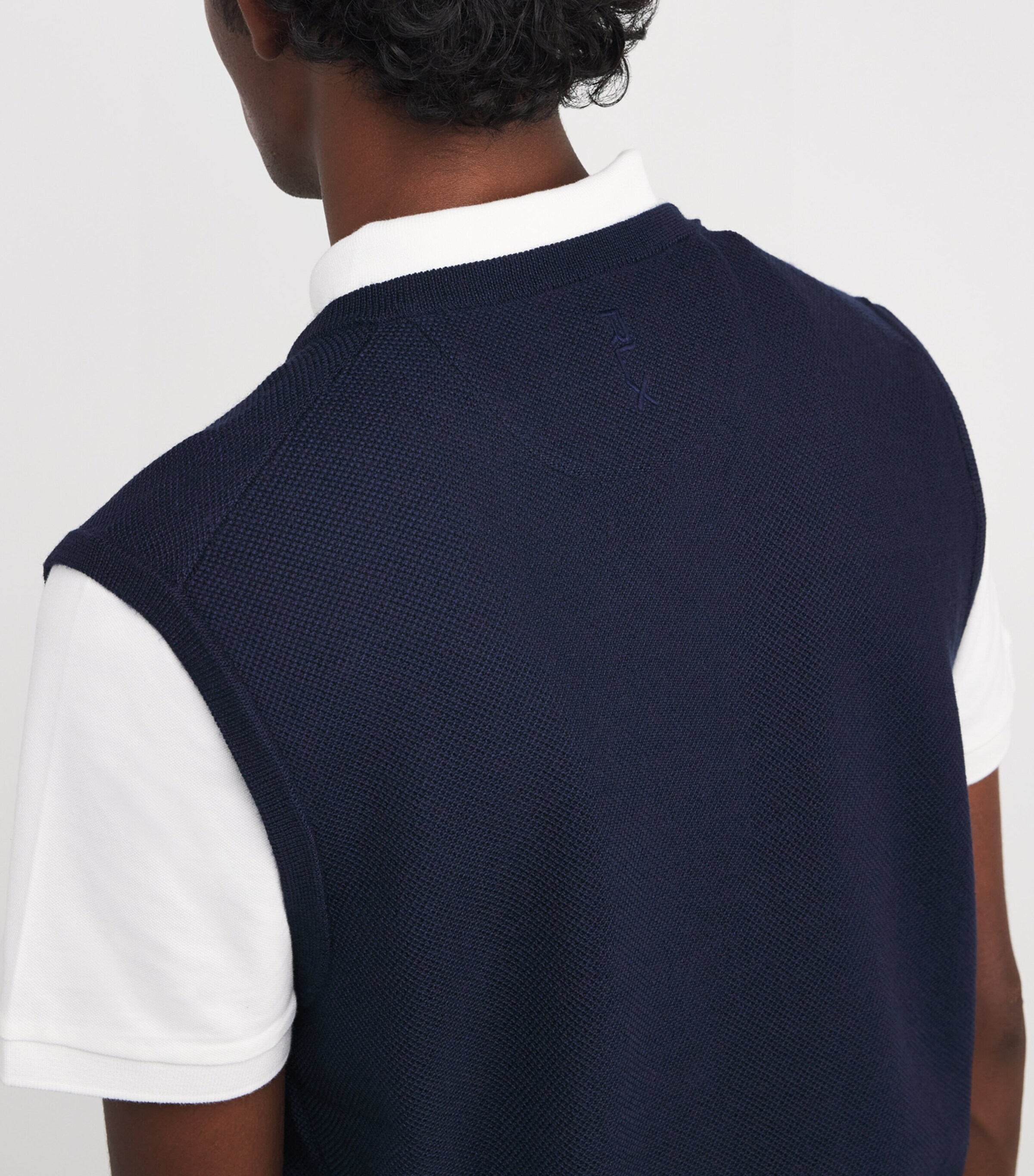 Polo Pony Sweater Vest REFINED NAVY Image 6