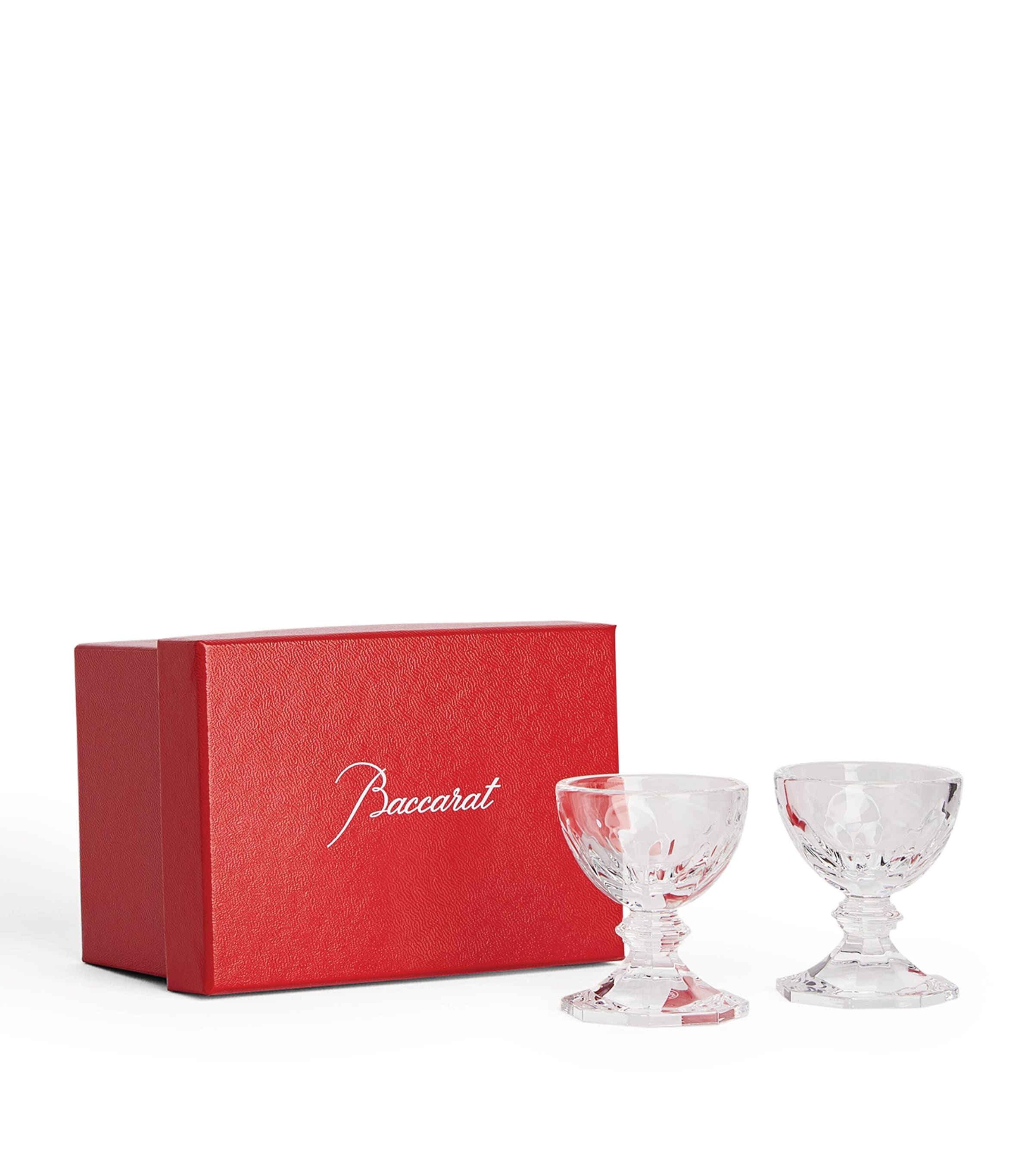 BACCARAT SET OF 2 HARCOURT EGG HOLDERS