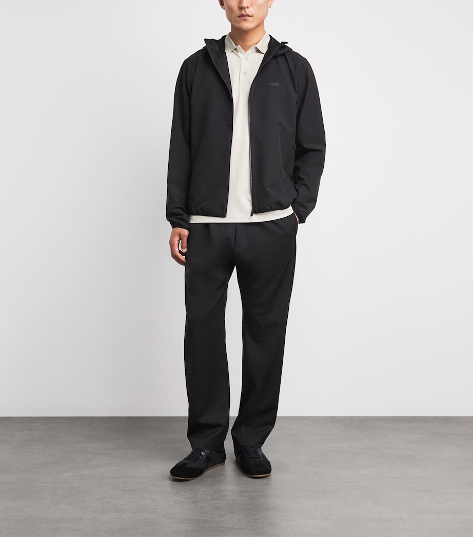 BOSS Mens Water-Resistant Commuter Pro Jacket Black Image 2