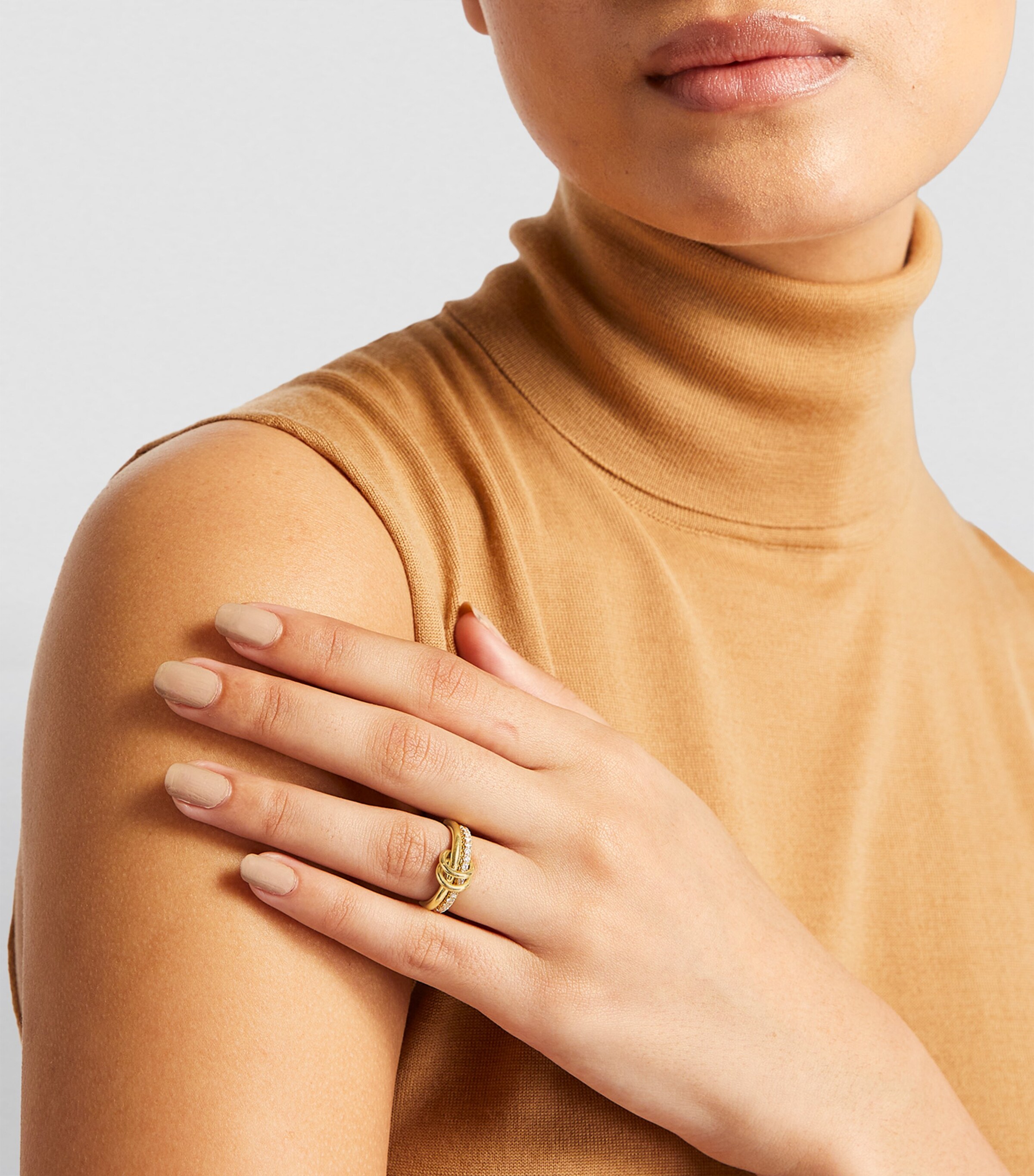 Yellow Gold and Diamond Ceres Ring (Size 5) YELLOW GOLD Image 5