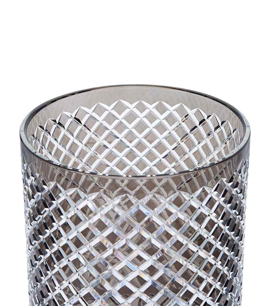 ZODIAC Crystal Waste Bin with Lid Grey Image 2