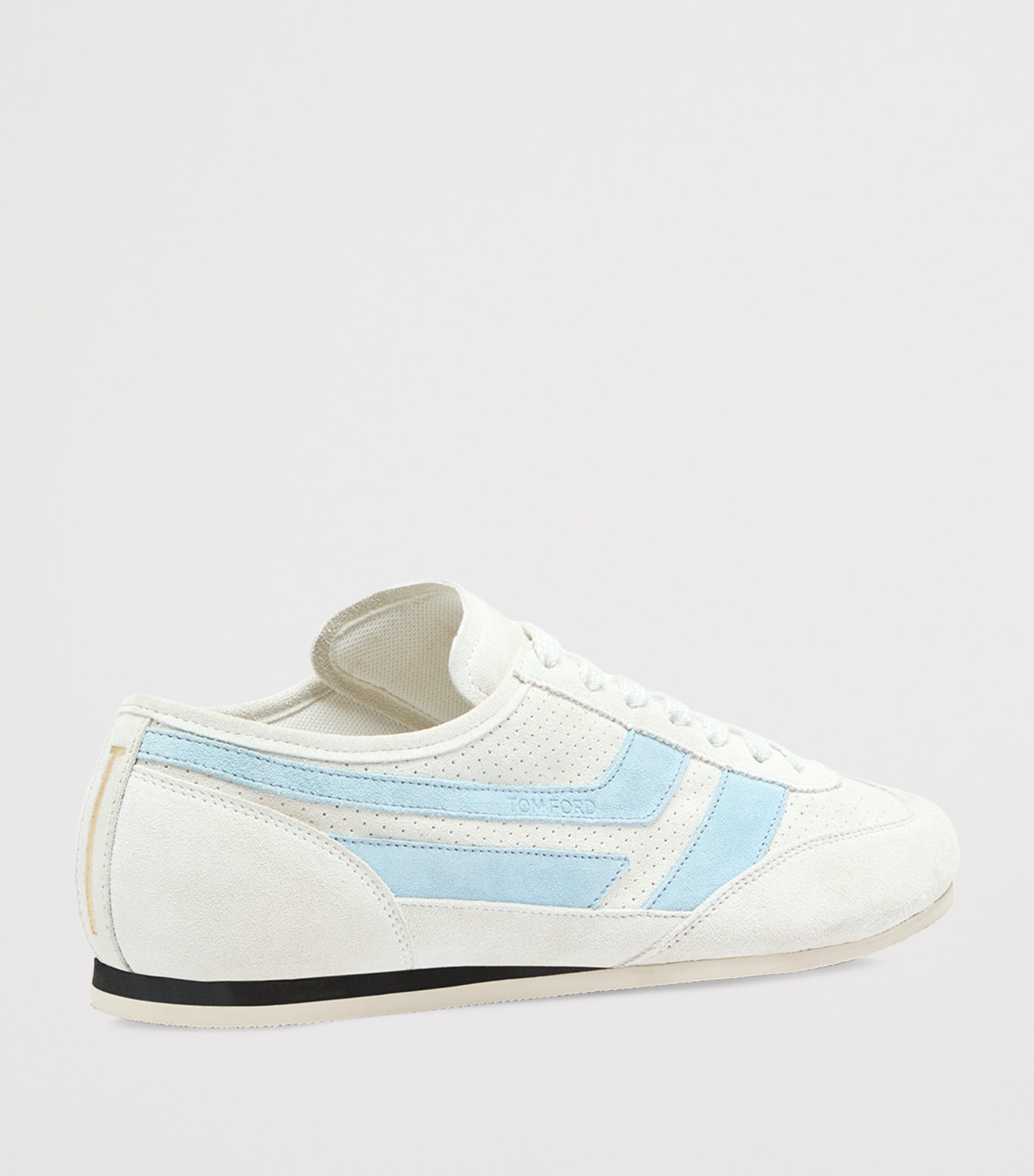 TOM FORD Suede Low-Top Sneakers Wue Image 3