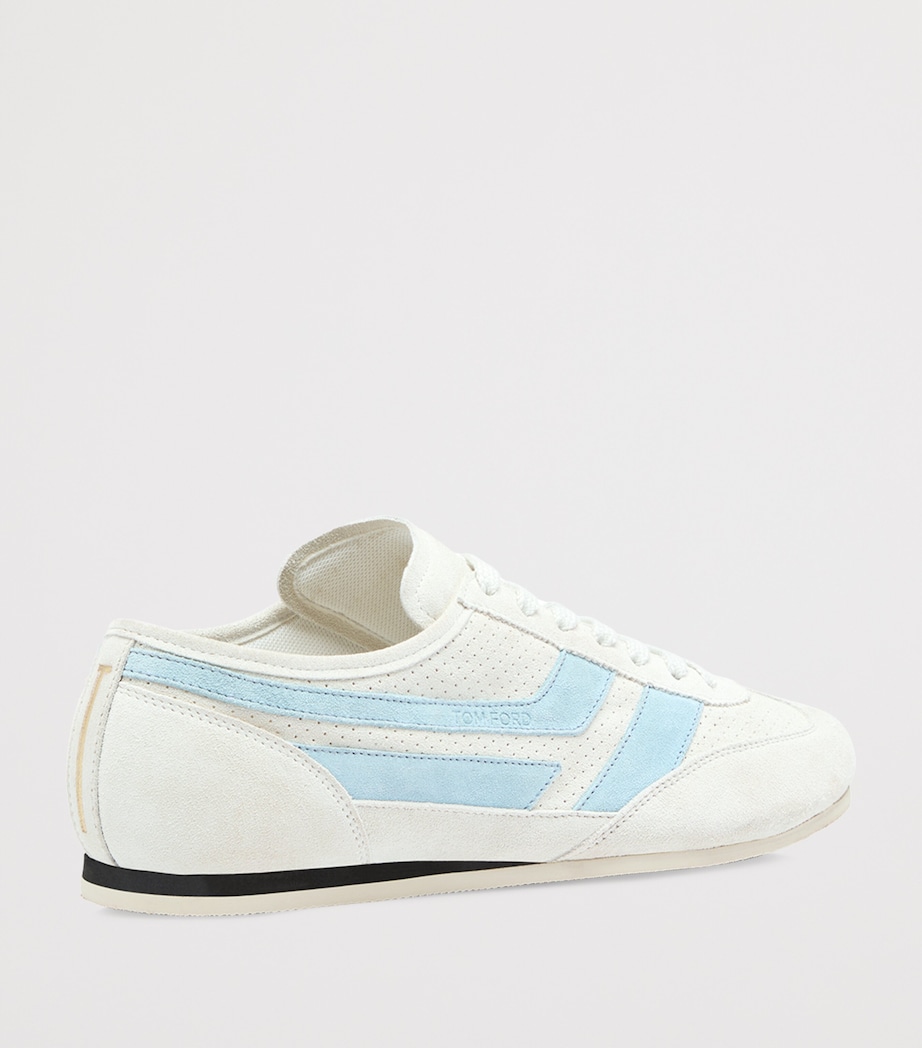 TOM FORD Suede Low-Top Sneakers Wue Image 3